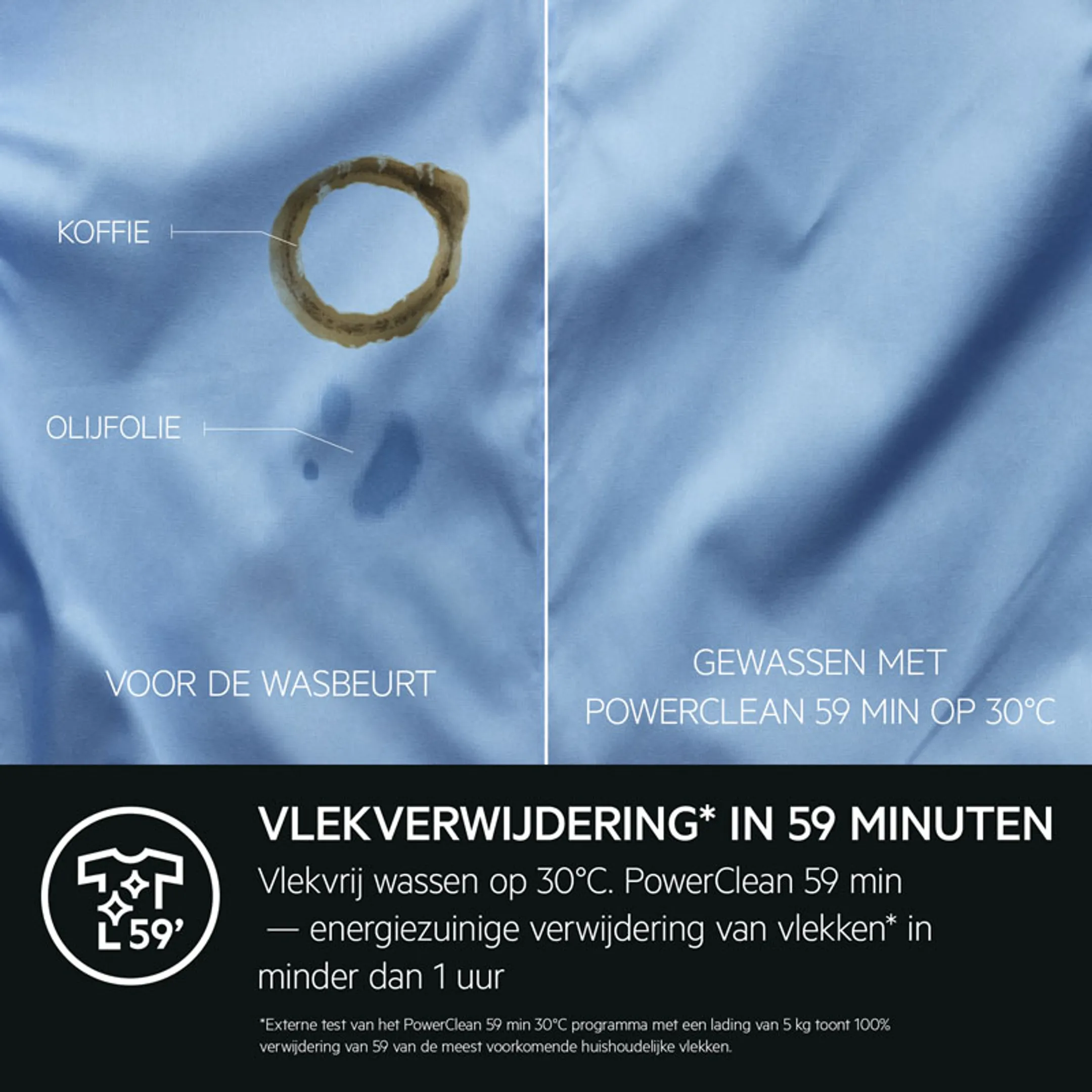 AEG Wasmachine LR87UC966 UniversalDose + Droogkast T6DBG82W ProSense  image