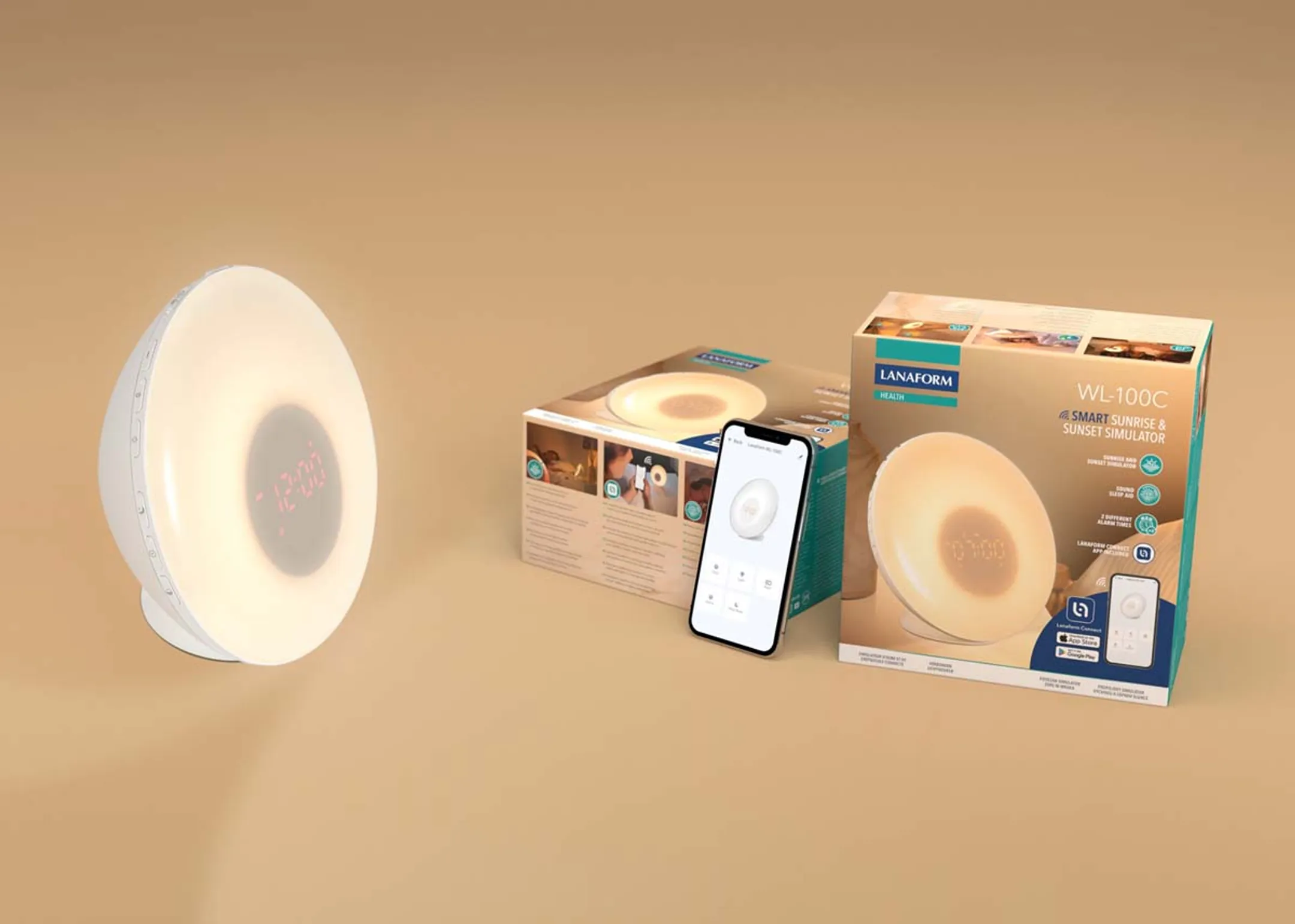 Lanaform Réveil wake up light - LA190203 image