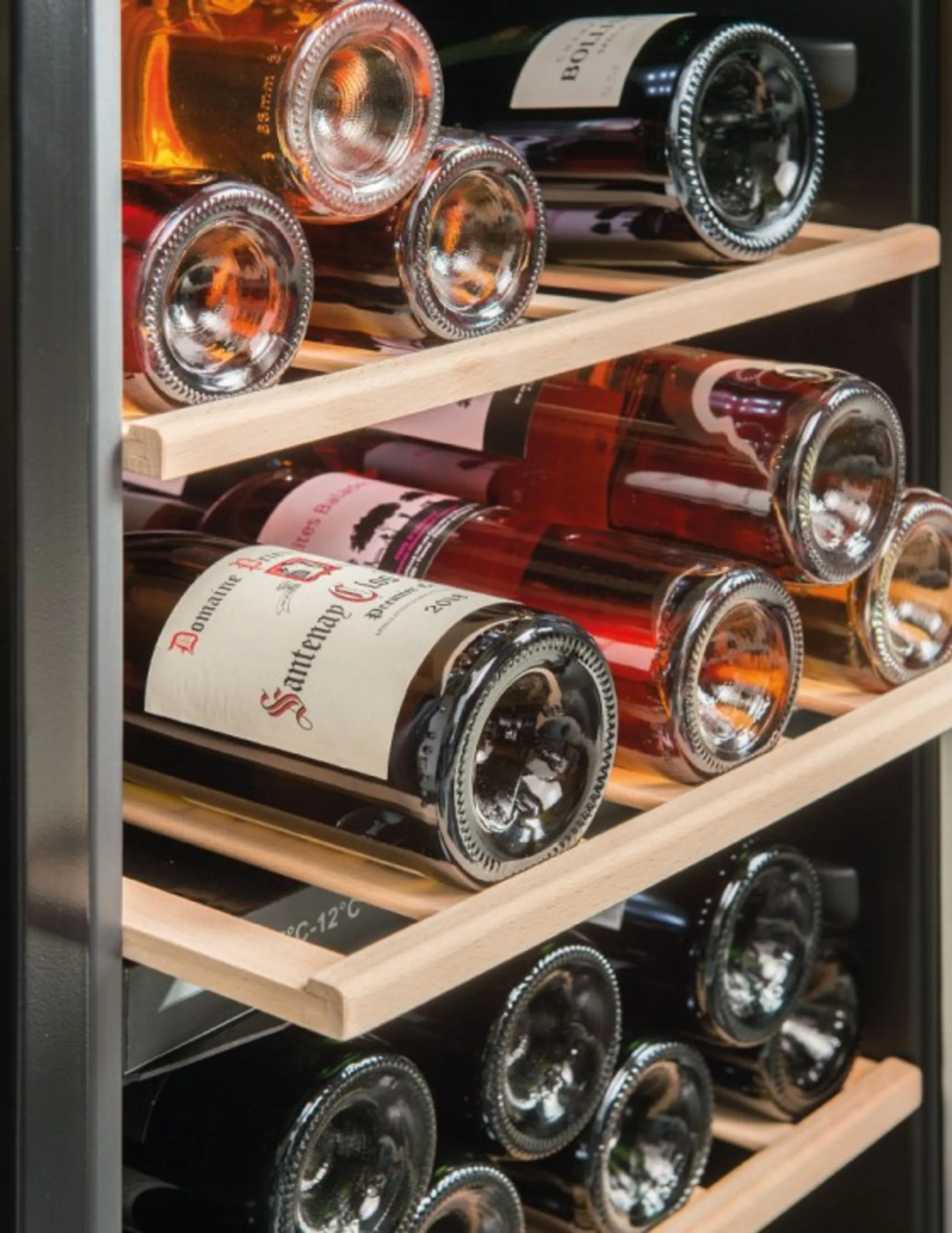 La Sommelière Wijnklimaatkast LS512ZBLACK dual zone image