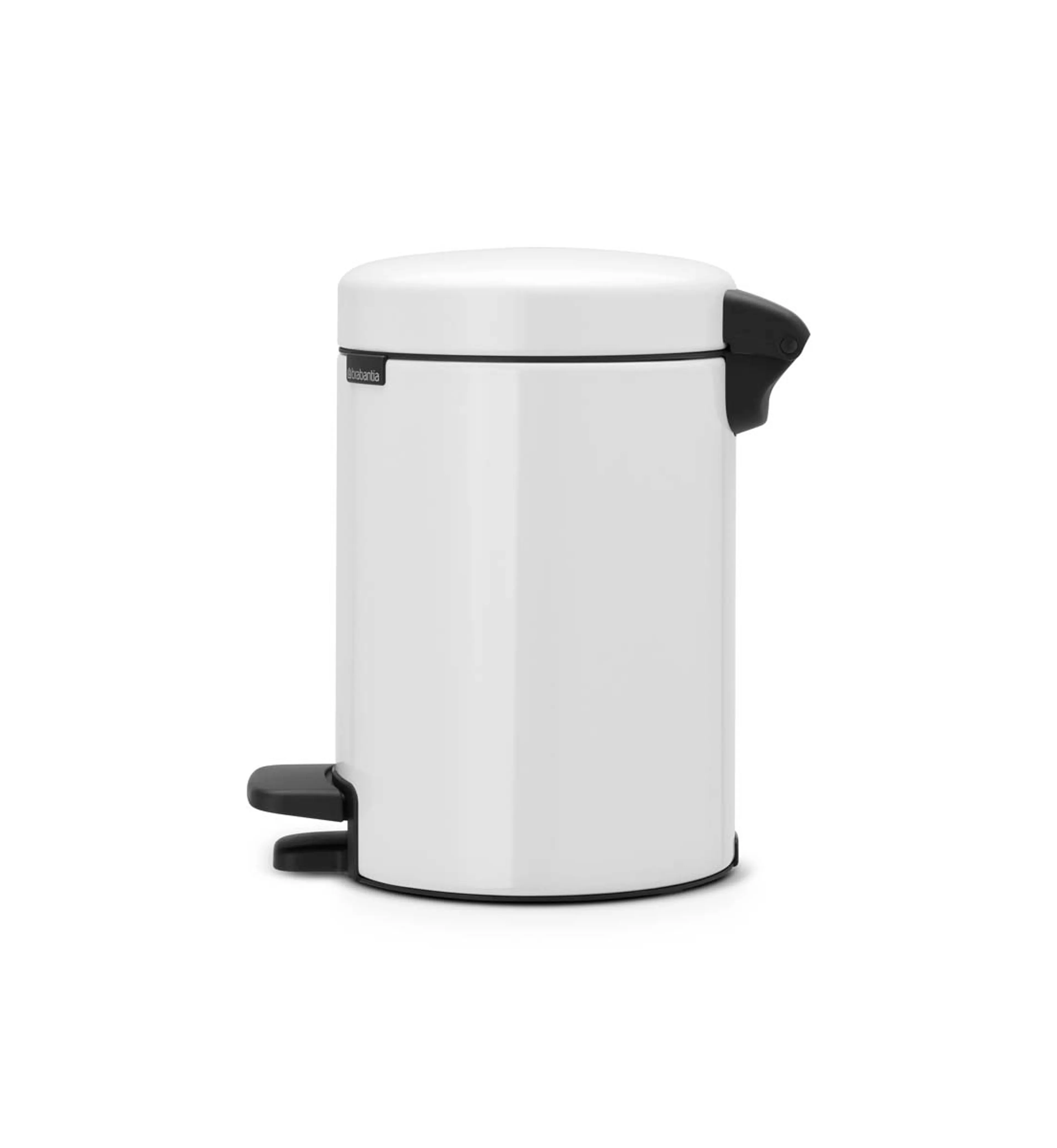 Brabantia NewIcon pedaalemmer 3 liter met kunststof binnenemmer - White image