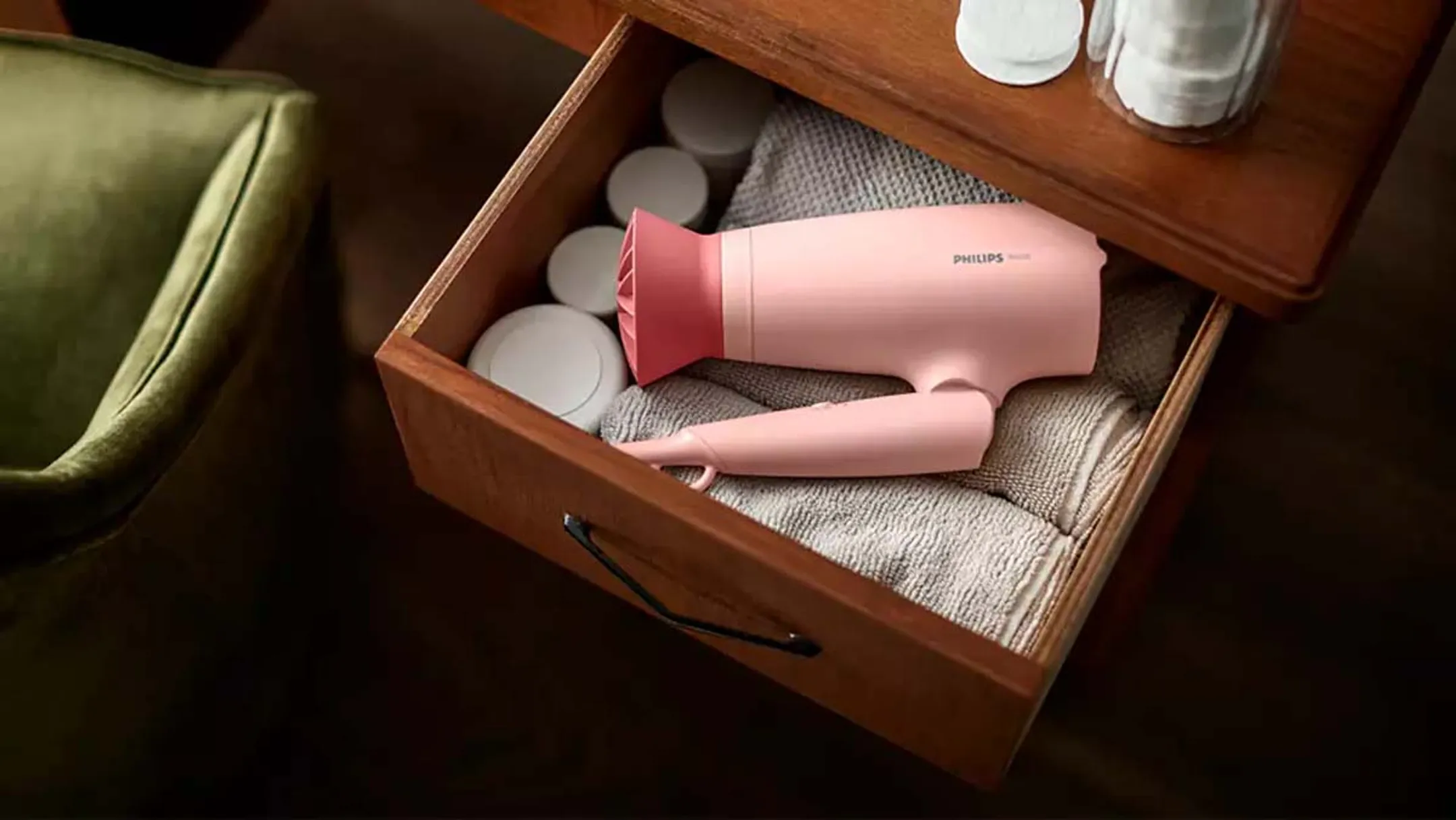 Philips Kit de coiffure BHP398/00 Sèche-cheveux + Lisseur image