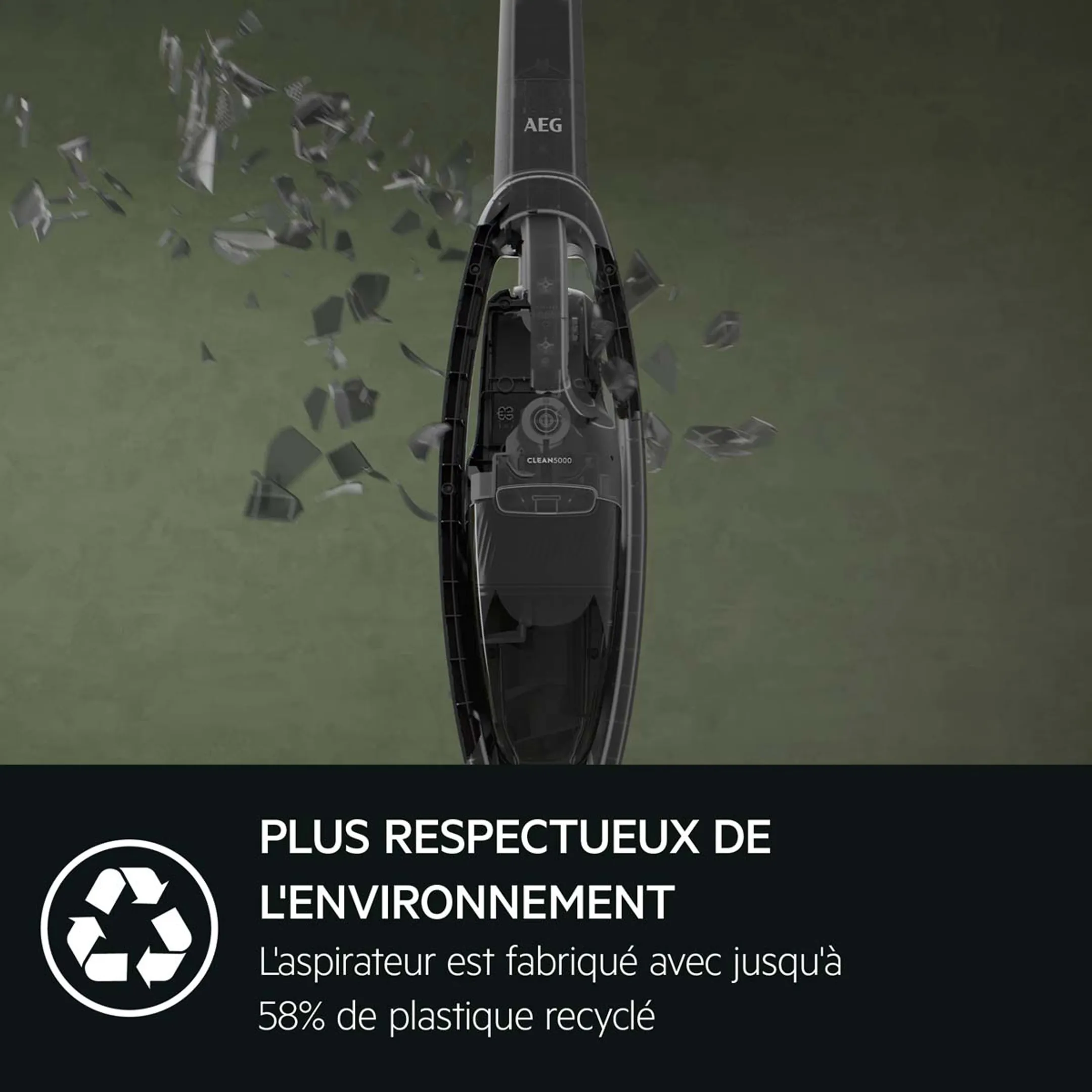 AEG Aspirateur balai Clean 5000 AS52CB18DB image