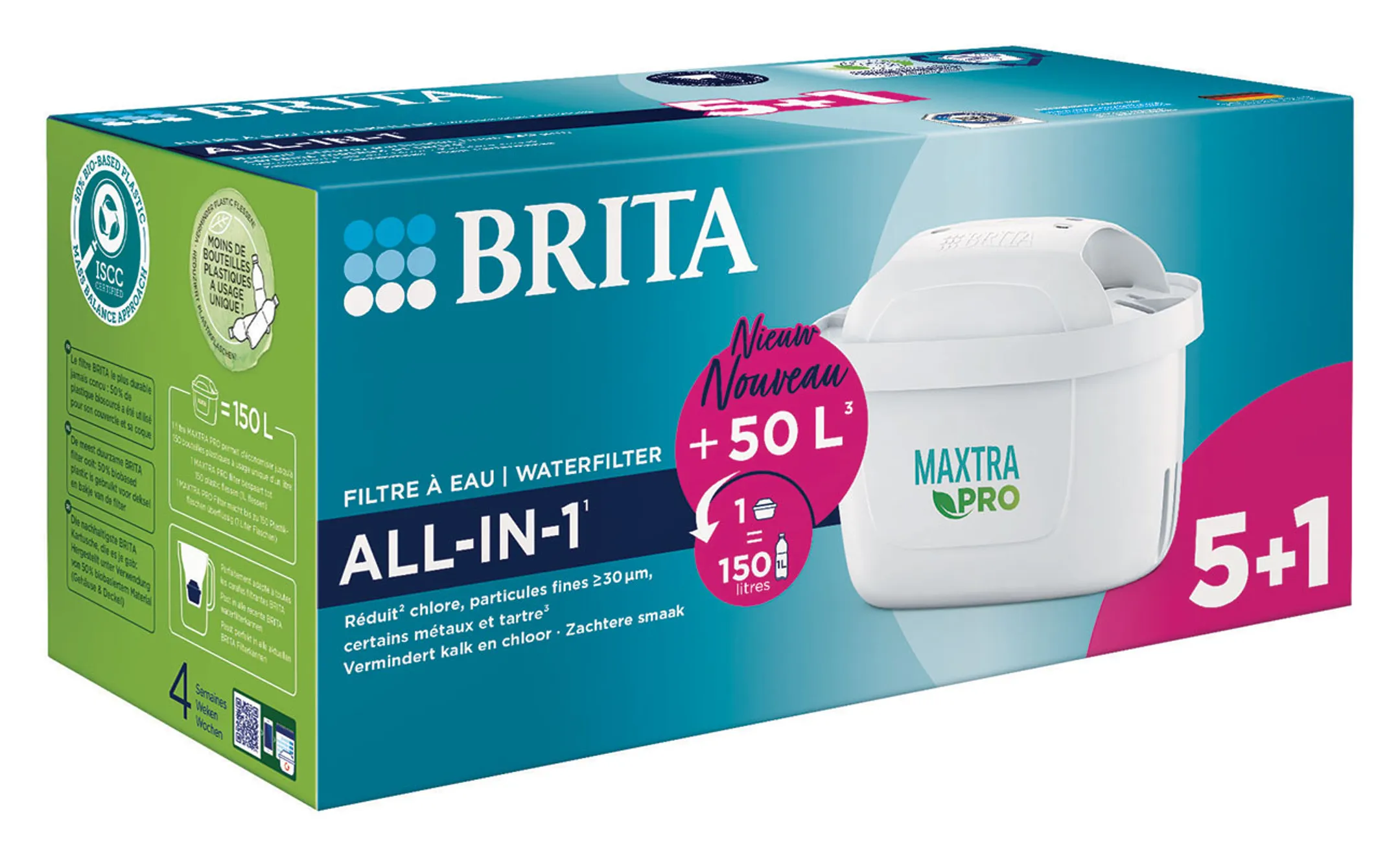Cartouche filtrante MAXTRA PRO ALL-IN-1 5+1 GRATUIT
