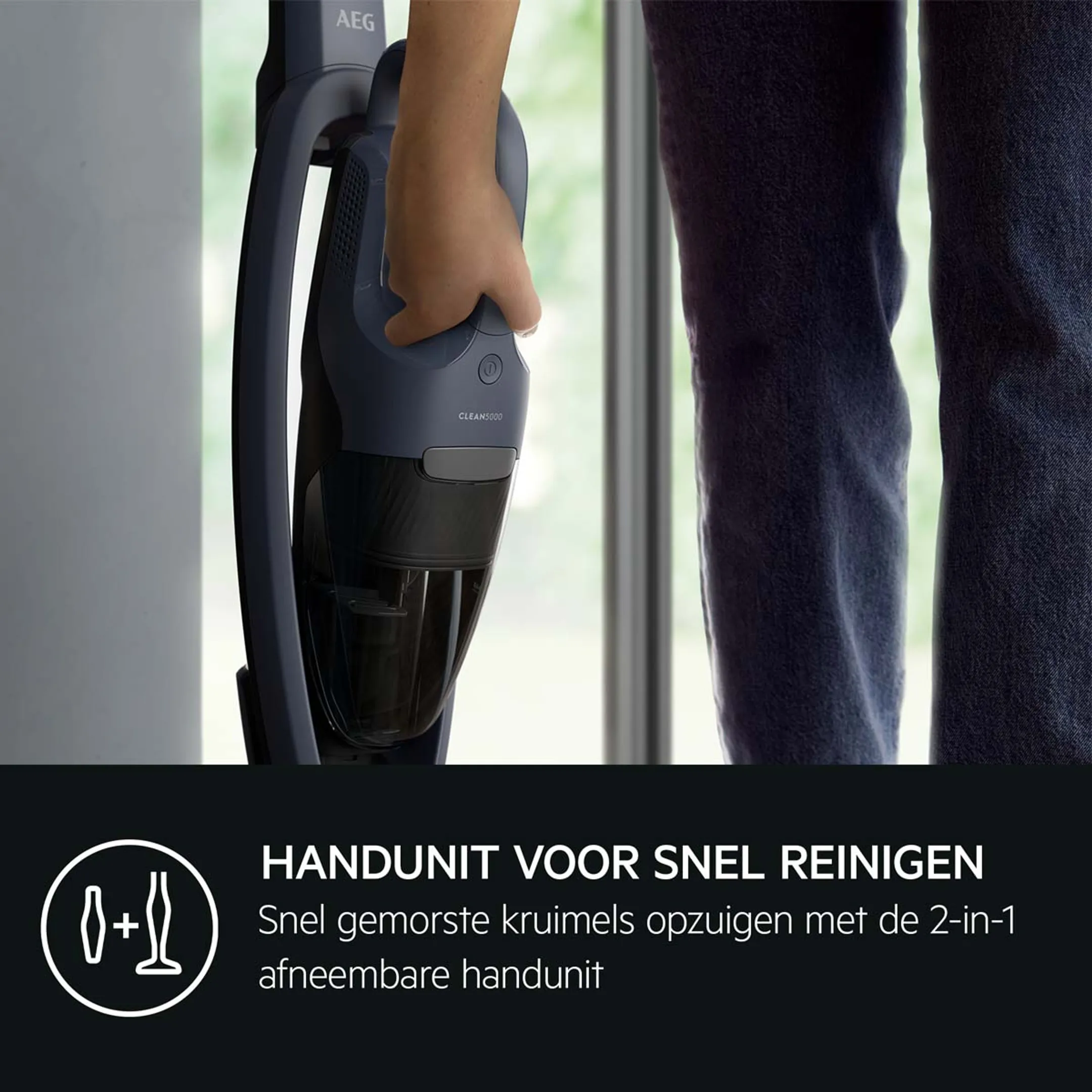 AEG Steelstofzuiger Clean 5000 AS52CB18DB image