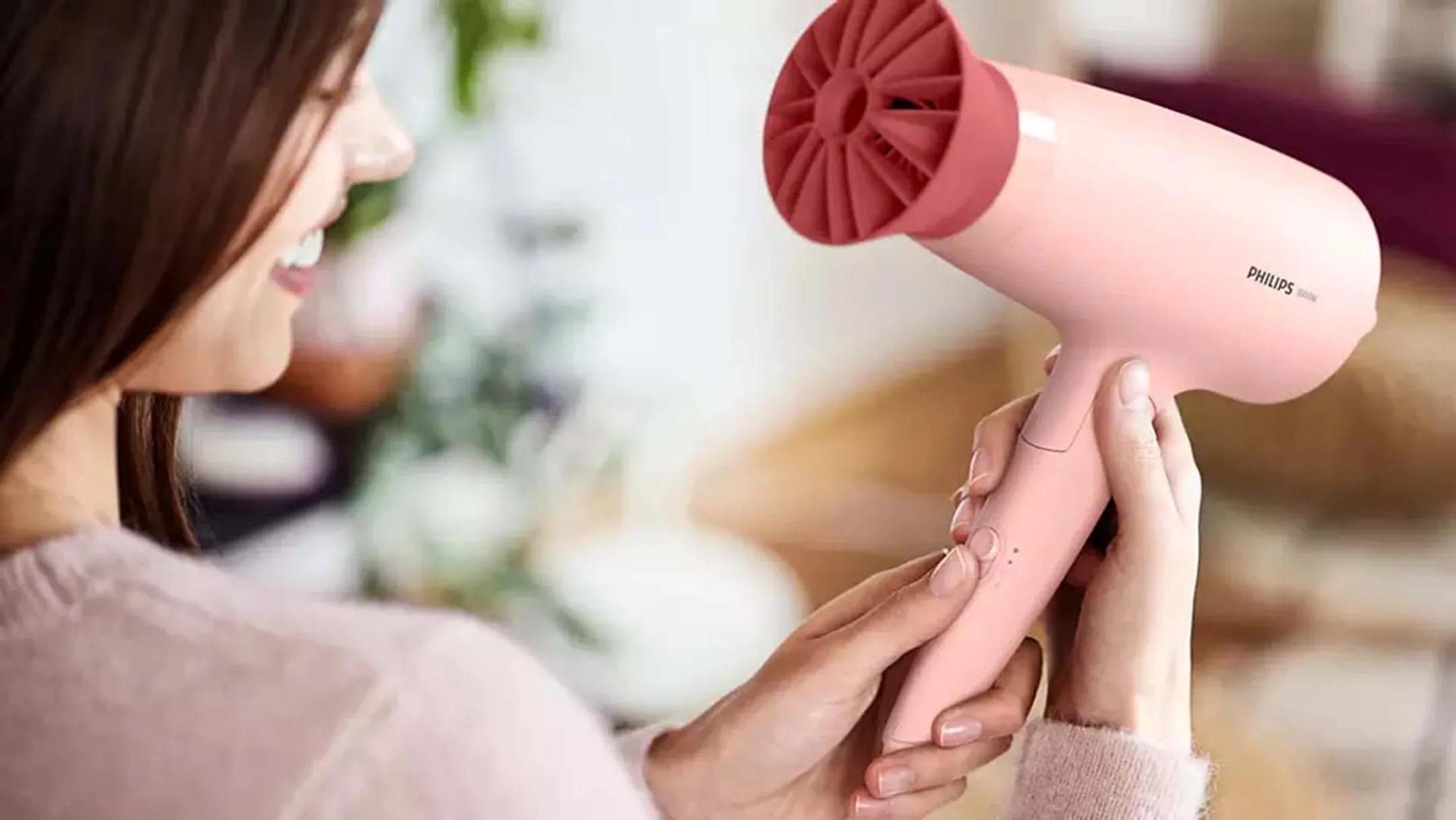 Philips Kit de coiffure BHP398/00 Sèche-cheveux + Lisseur image