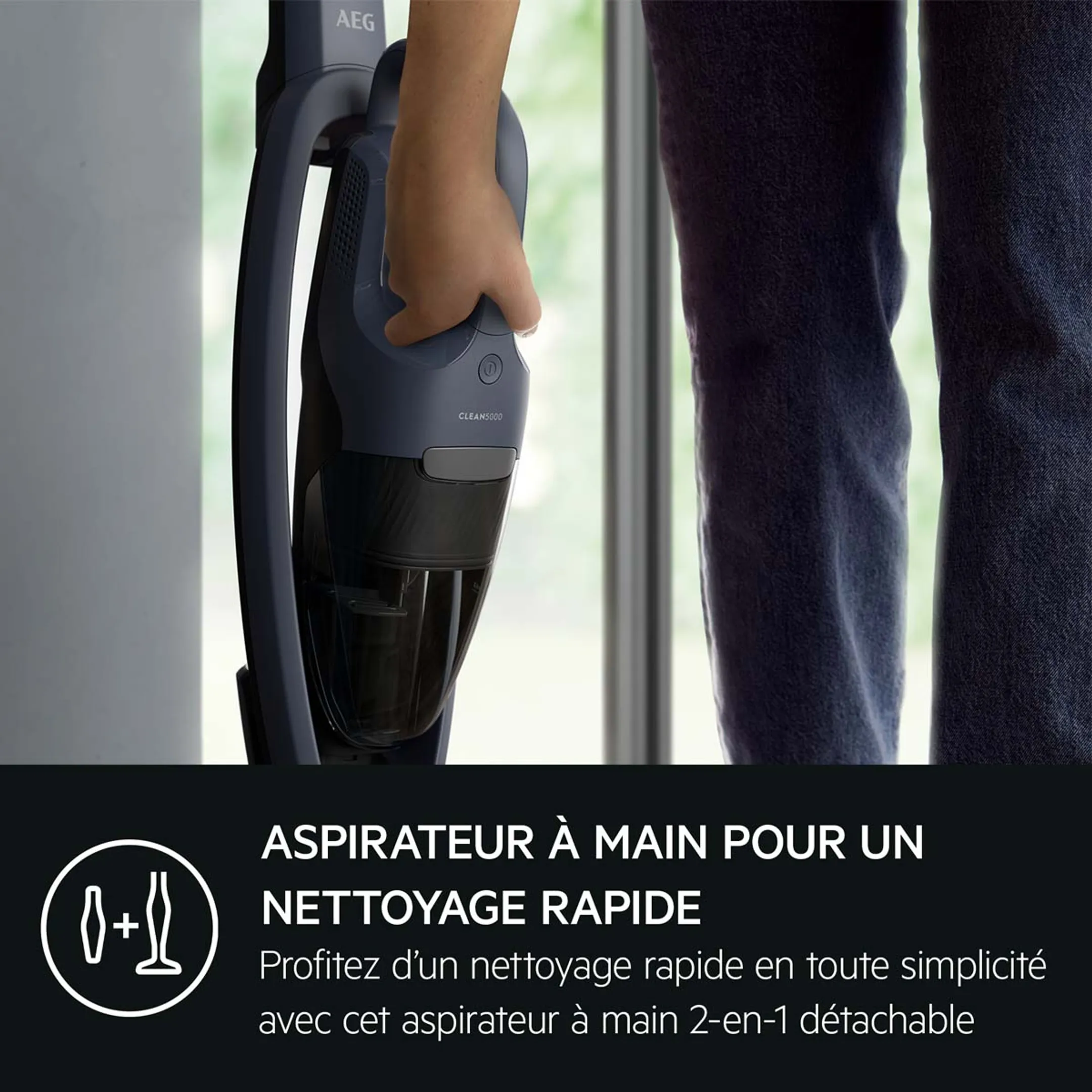 AEG Aspirateur balai Clean 5000 AS52CB18DB image