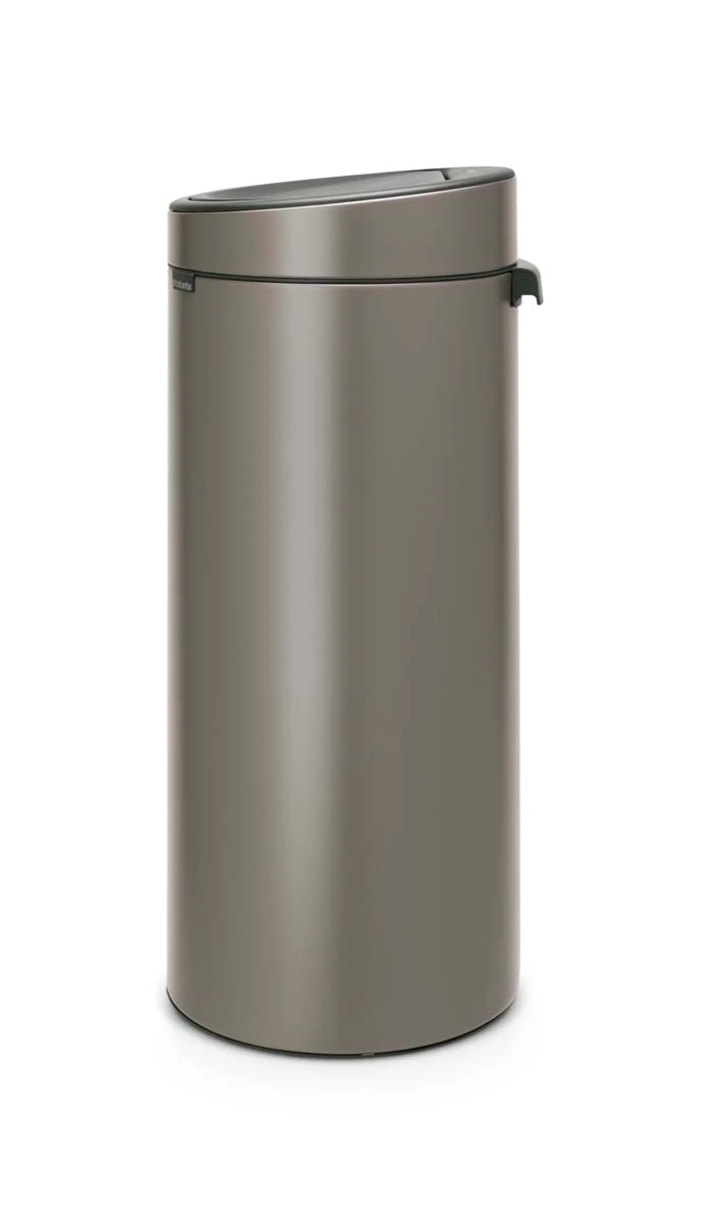 Brabantia Touch Bin afvalemmer 30 liter met kunststof binnenemmer Platinum Bestel nu,