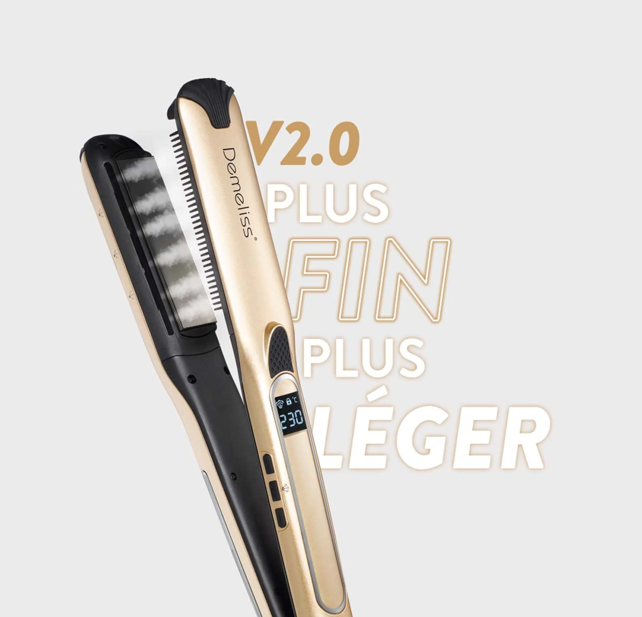 Saint Algue Stijltang Demelis Titanium V2 image