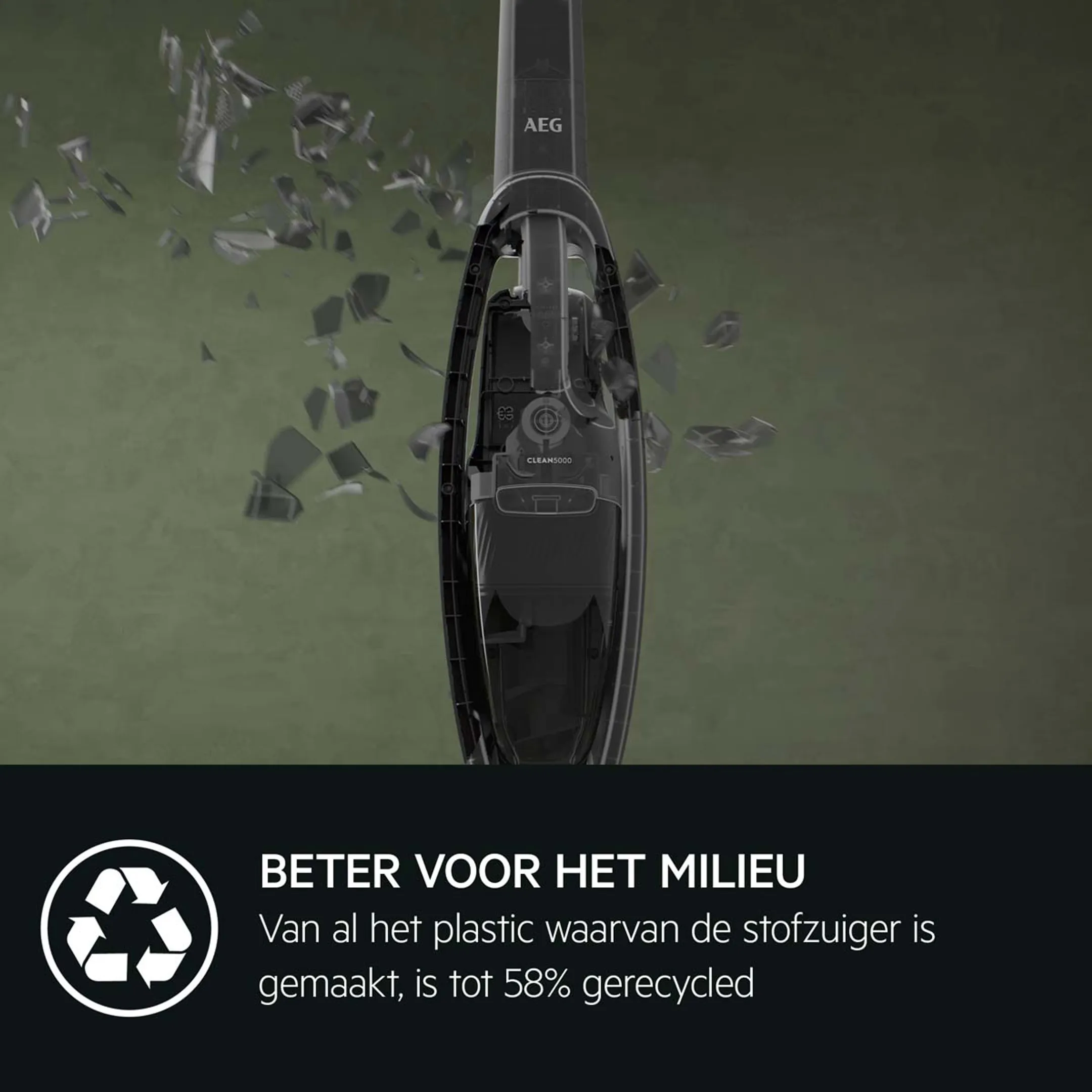 AEG Steelstofzuiger Clean 5000 AS52CB18DB image