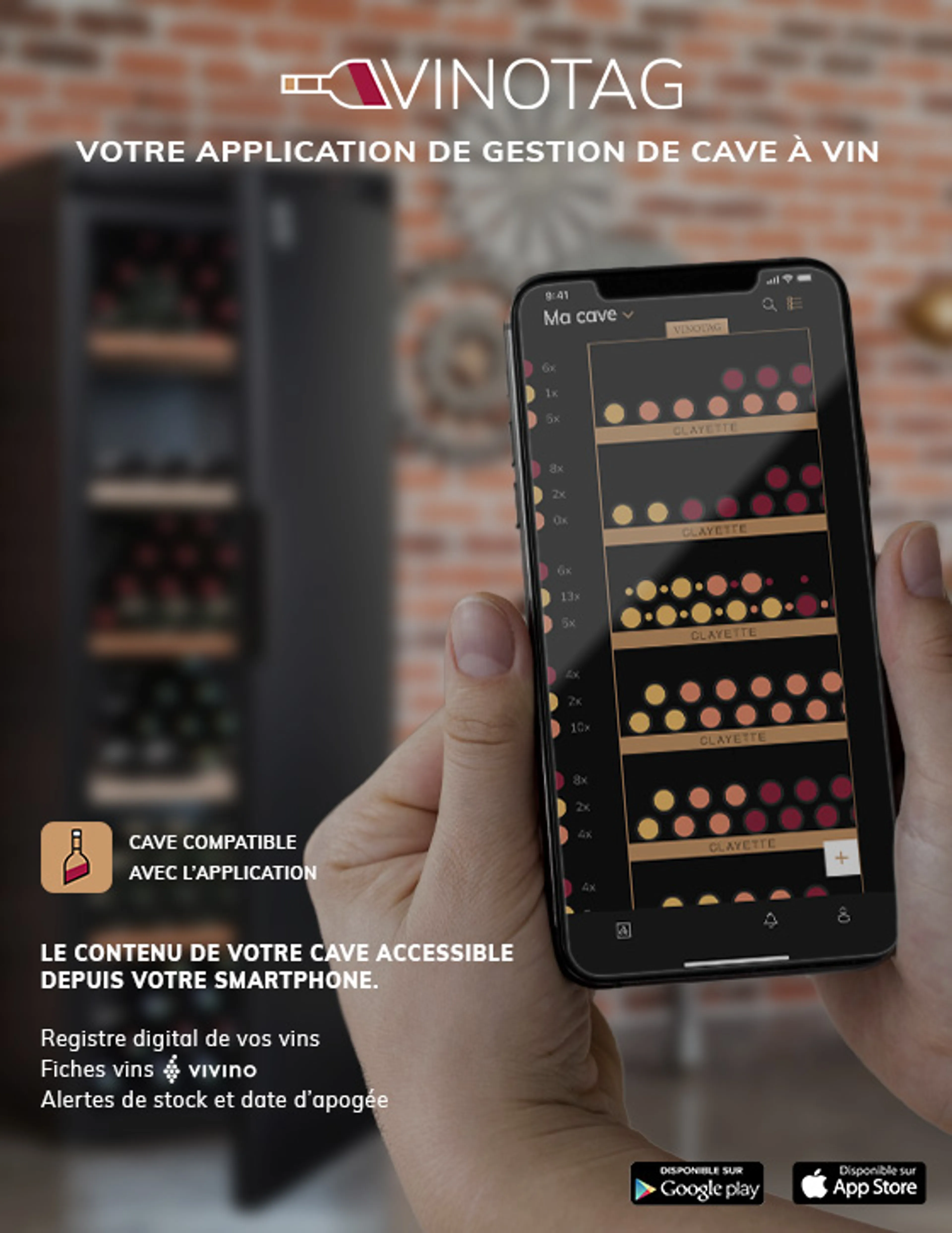 La Sommelière Cave à vin de vieillissement CTP177A image