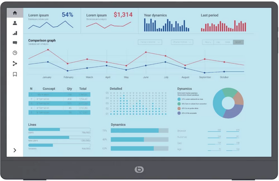 Moniteur Portable 15,6" Pixel View