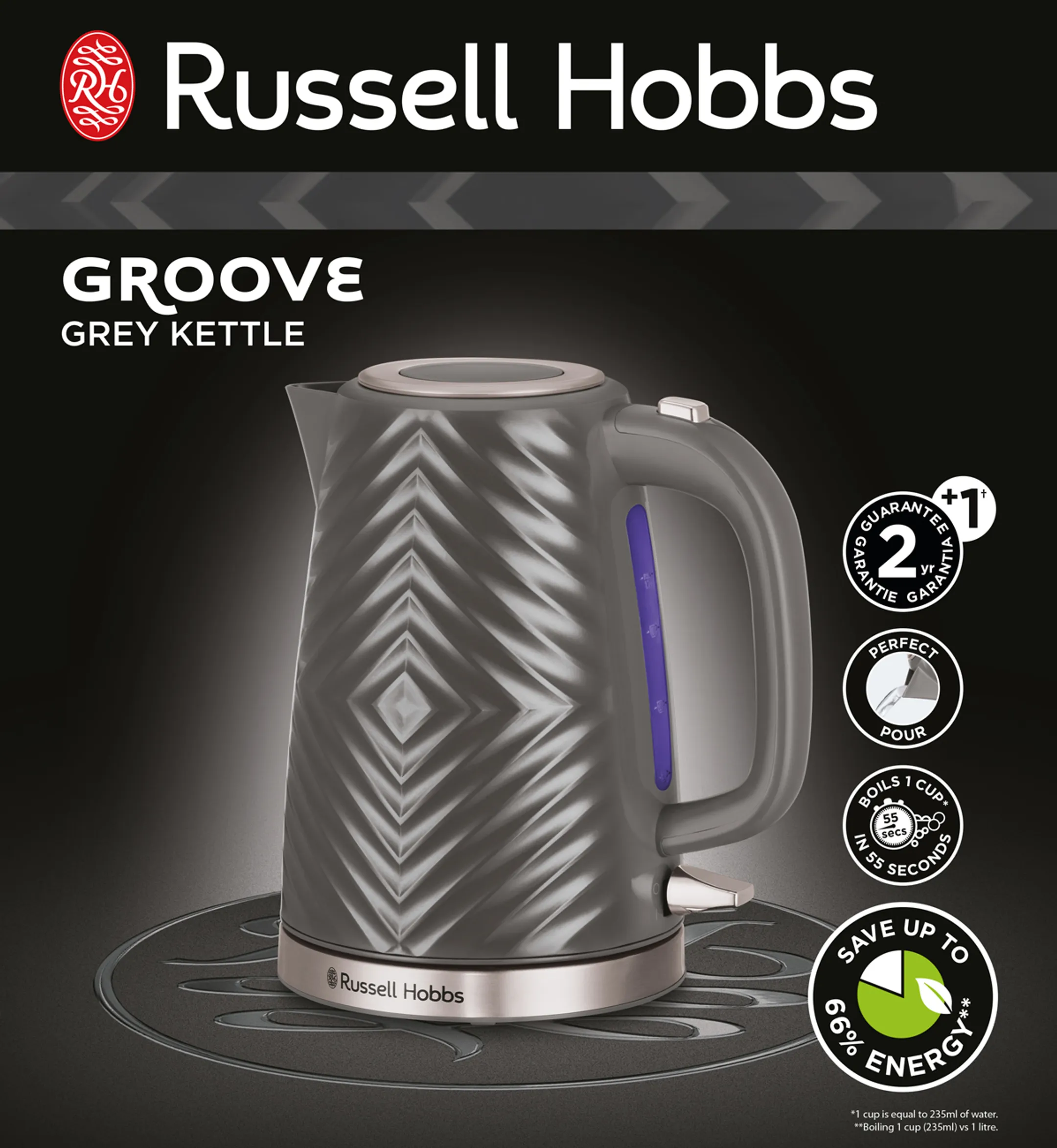 Russell Hobbs Waterkoker 26382-70 GROOVE image