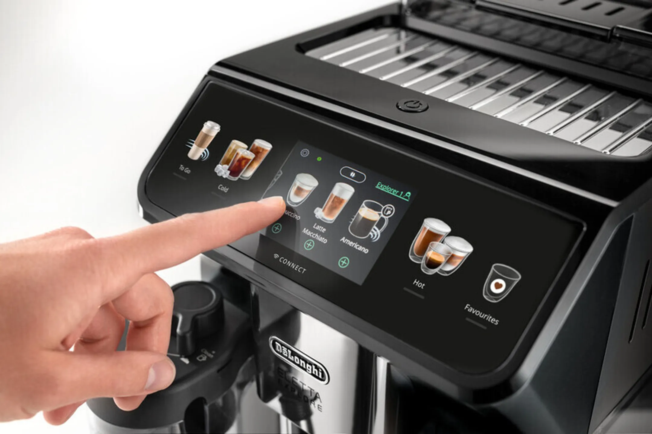 De'Longhi Volautomatische Espressomachine Eletta Explore ECAM450.65.G EX:4 image