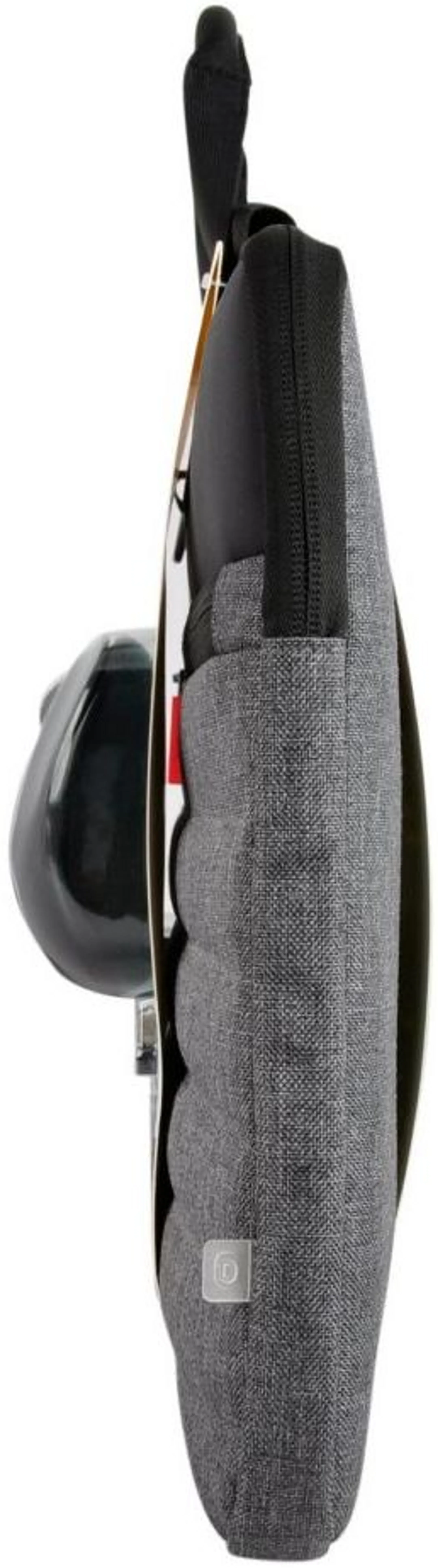 Essentiel-B Sacoche 17'' Classic Gris/Rouge + Souris sans fil image