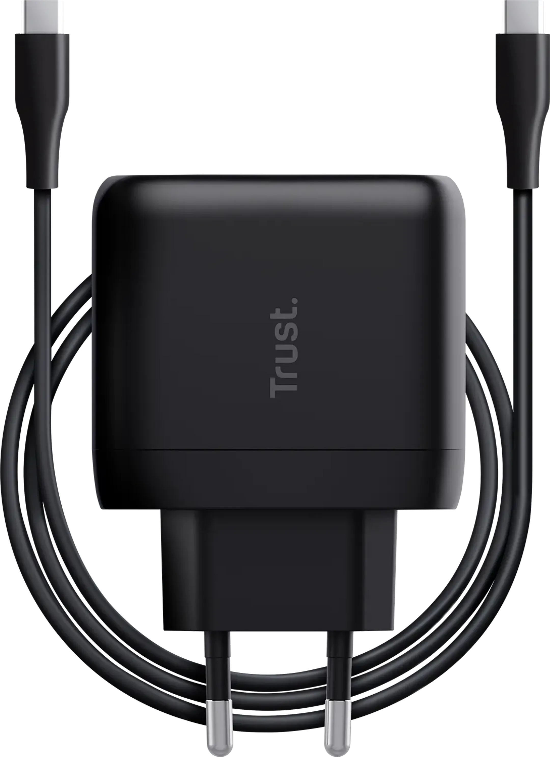 Trust Maxo USB C-oplader met USB C-kabel 2 m. - 65 W image