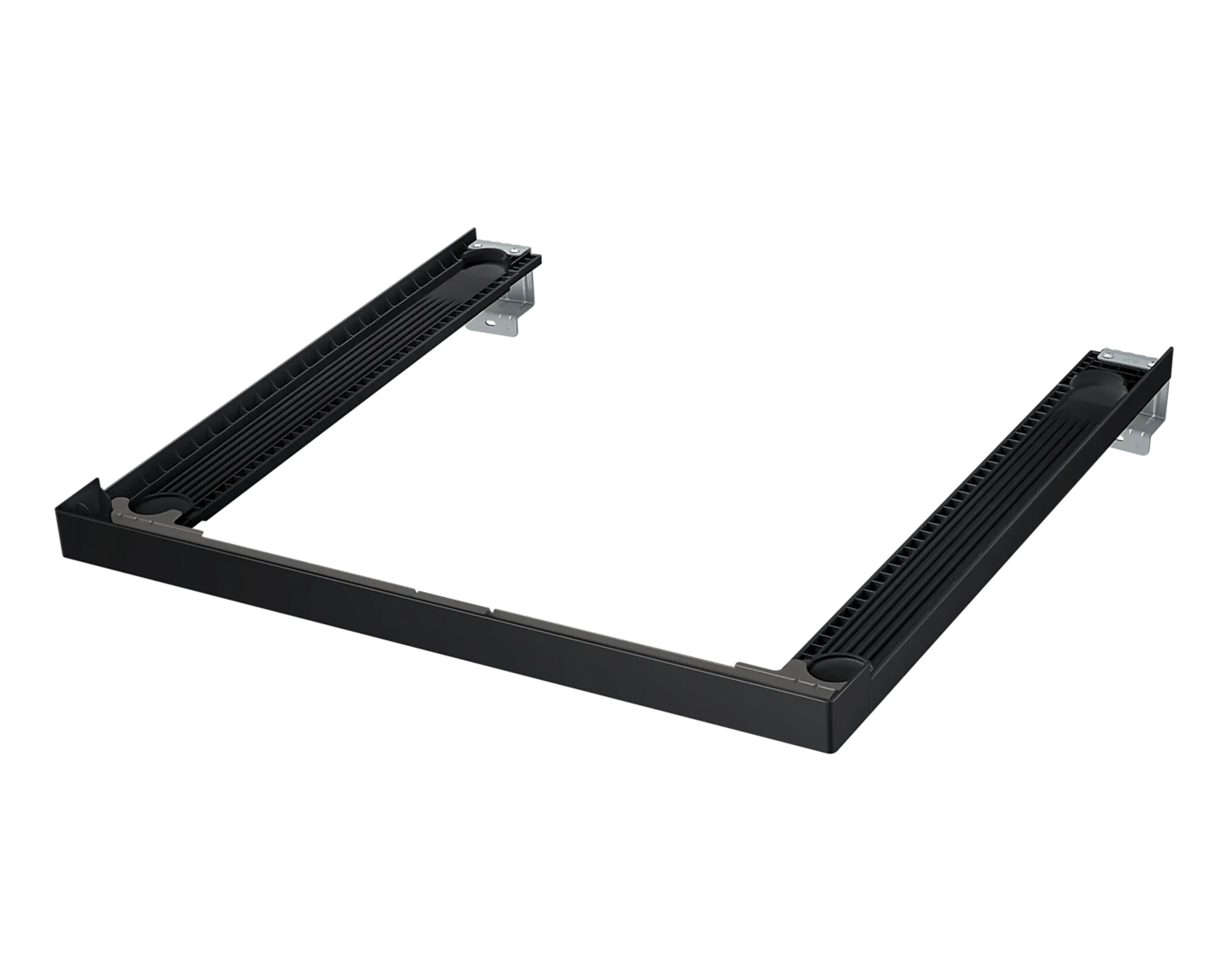 Tussenstuk was/droog stacking kit black