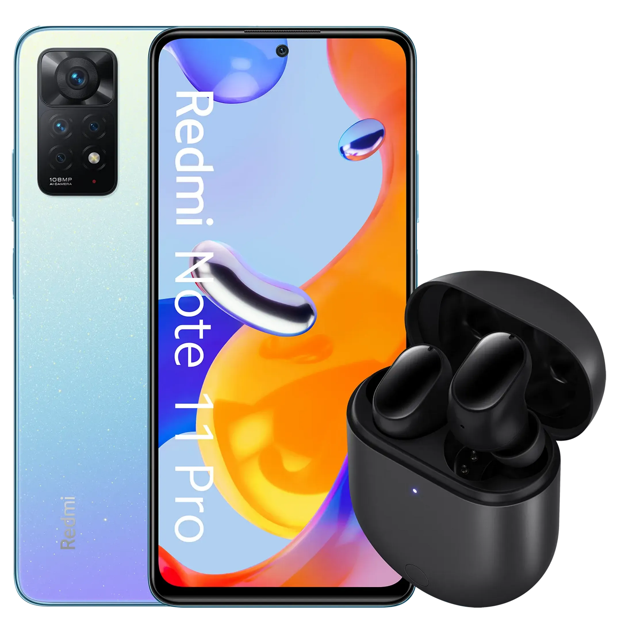 Redmi Note 11 Pro 128 Go Star Blue + Redmi Buds 3 Pro