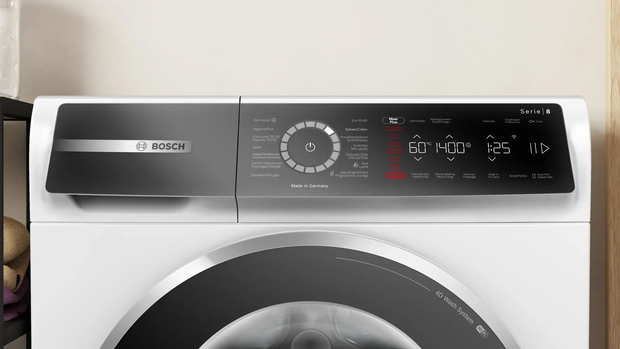 Bosch Wasmachine WGB2440BFG Serie 8 Home Connect 9 kg image
