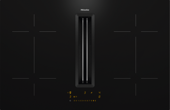 Taque avec hotte intégrée KMDA 7473 FL-U Silence