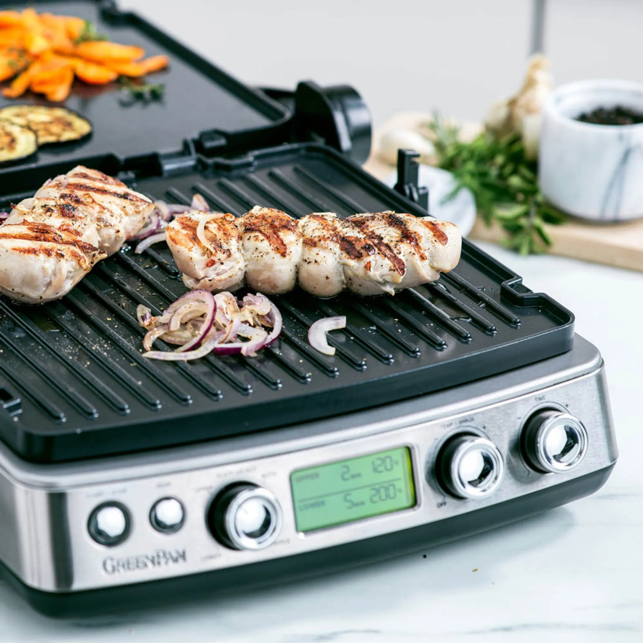 GreenPan Elite Contactgrill Noir image