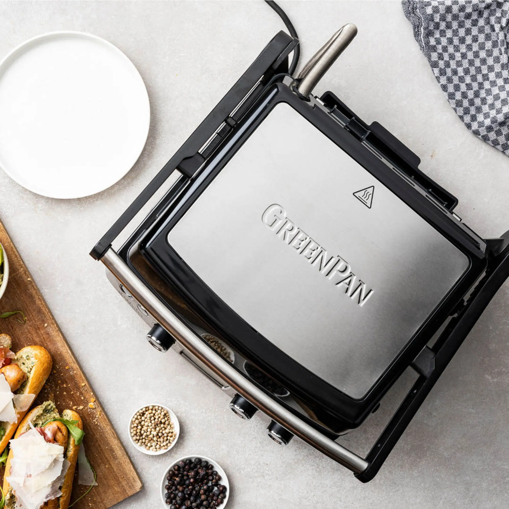 GreenPan Elite Contactgrill Noir image