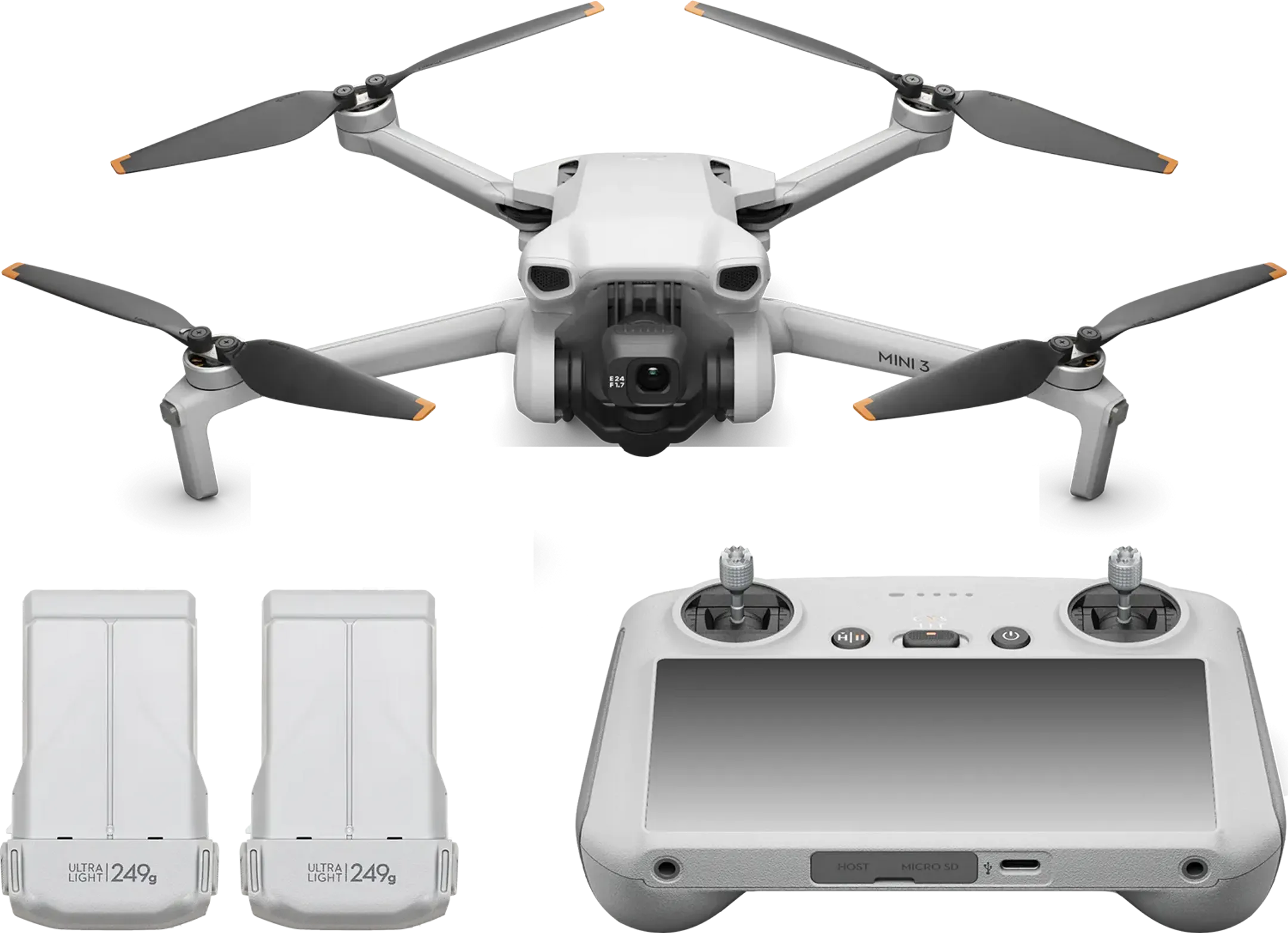 Mini 3 Fly More Combo (DJI RC)