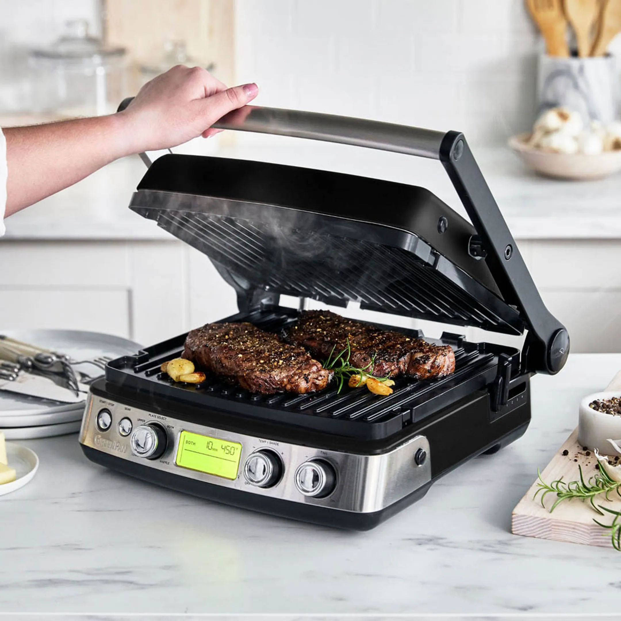 GreenPan Elite Contactgrill Noir image