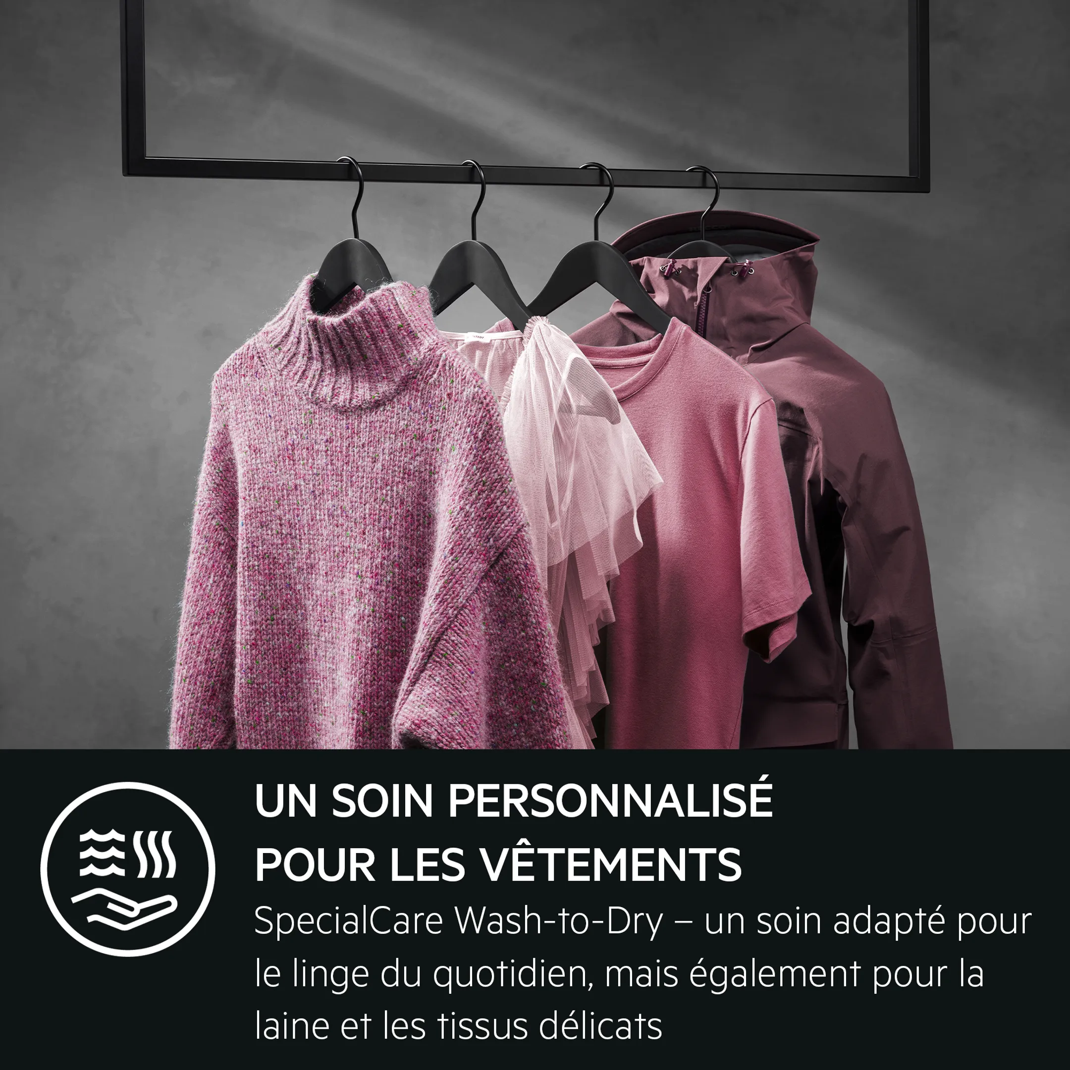 AEG Lave-linge séchant LWR73R842 DUALSENSE image