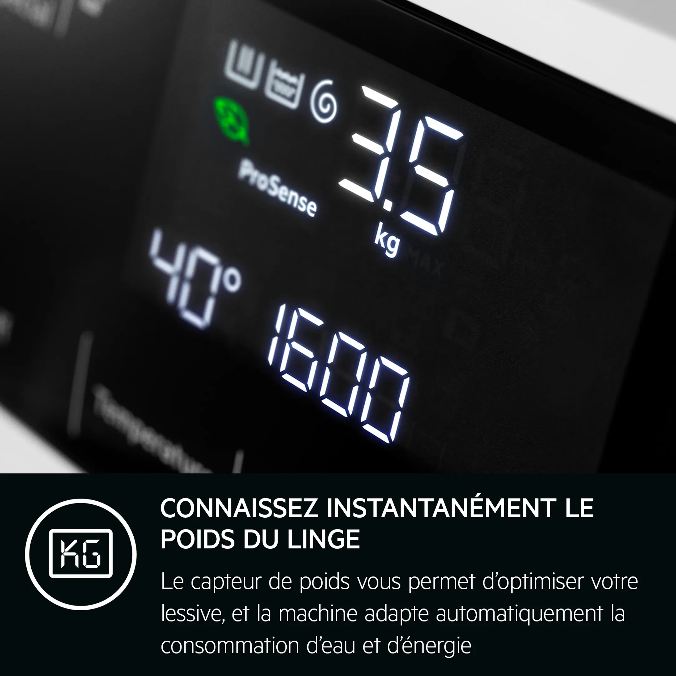 AEG Lave-linge séchant LWR73R842 DUALSENSE image