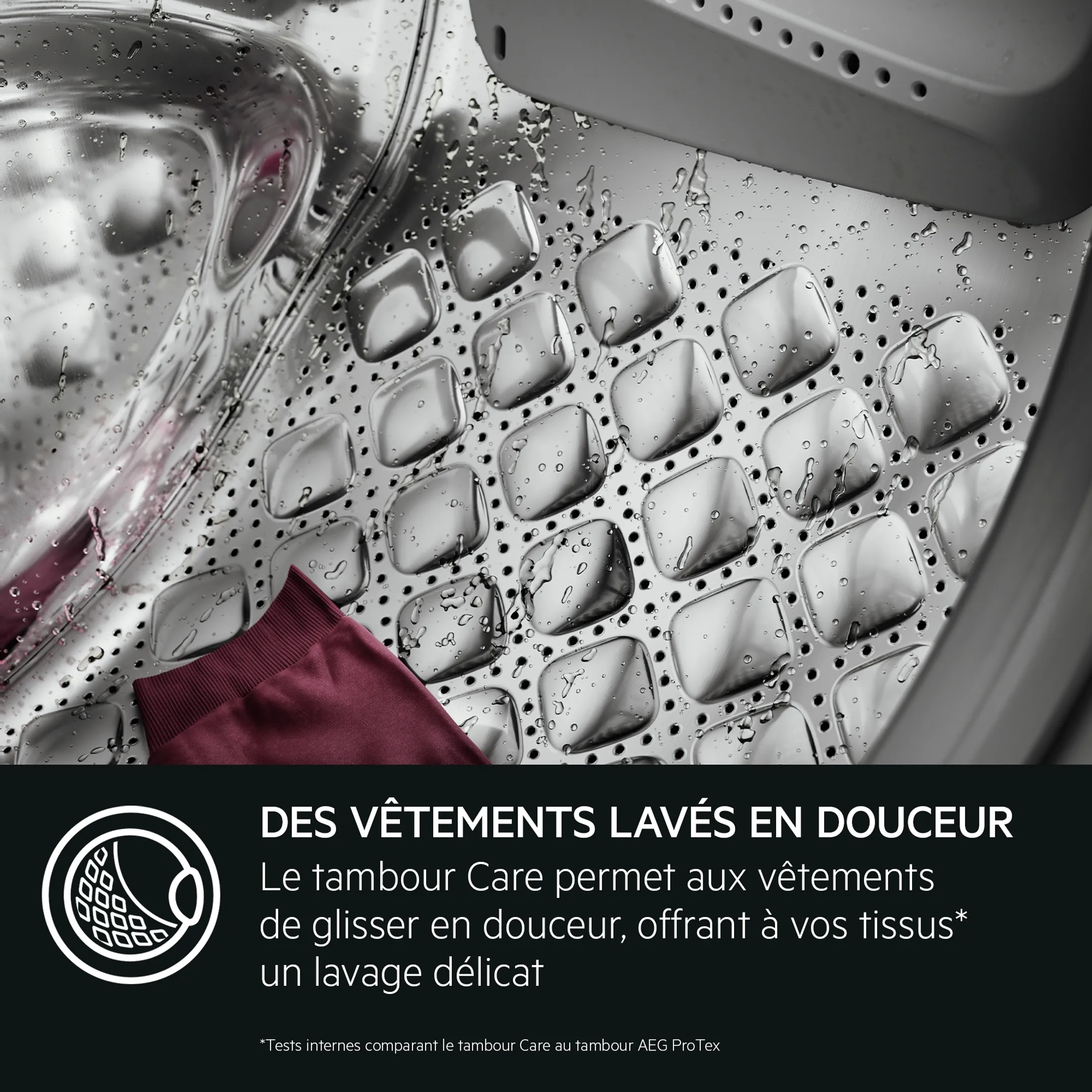 AEG Lave-linge séchant LWR73R842 DUALSENSE image