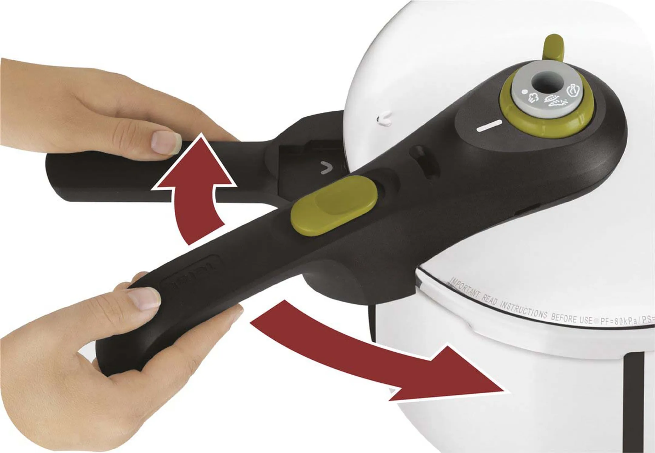 Tefal Cocotte-minute Secure 5 Trendy - 6 litres - avec panier vapeur image