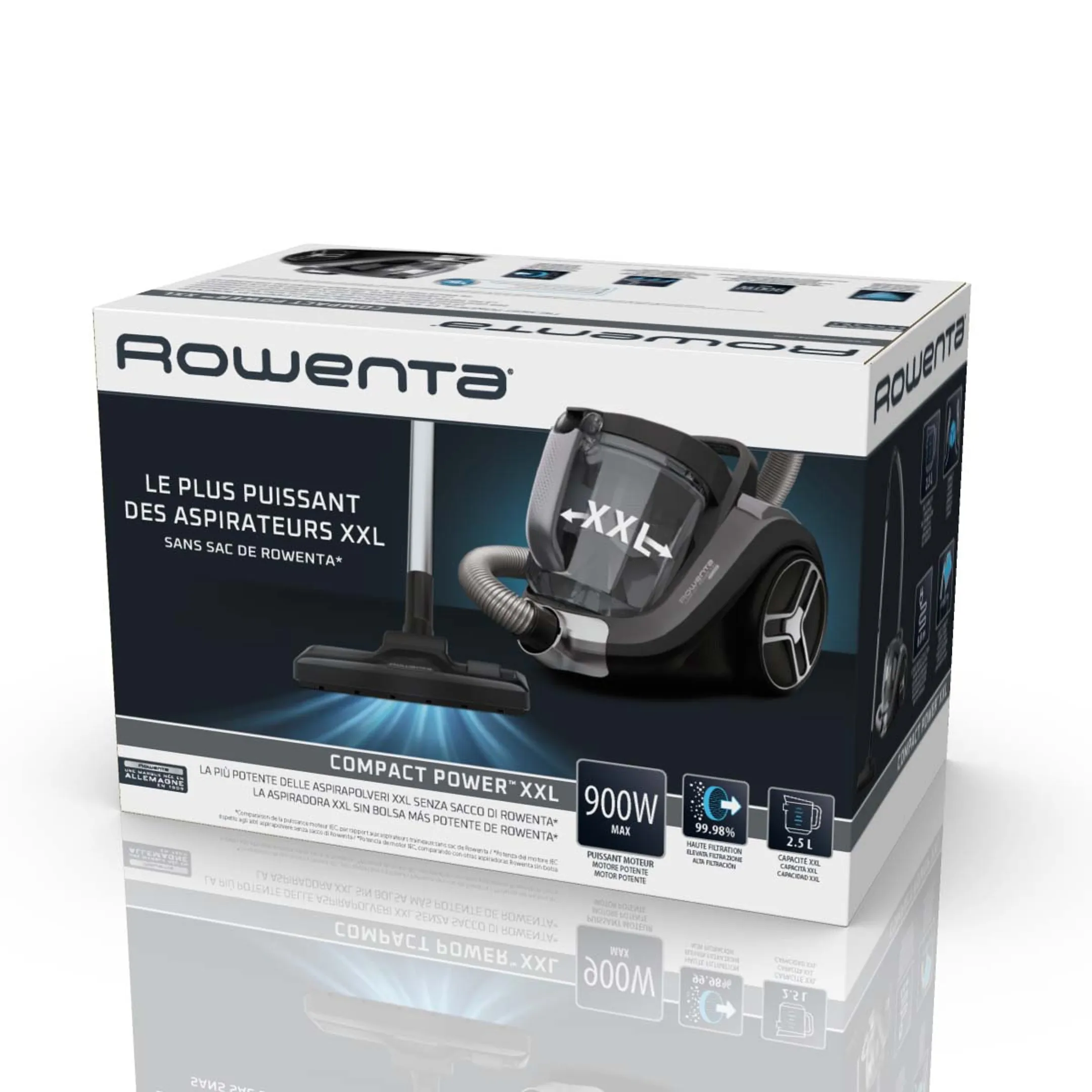 Rowenta Aspirateur sans sac Compact Power XXL Parquet RO4B36EA image