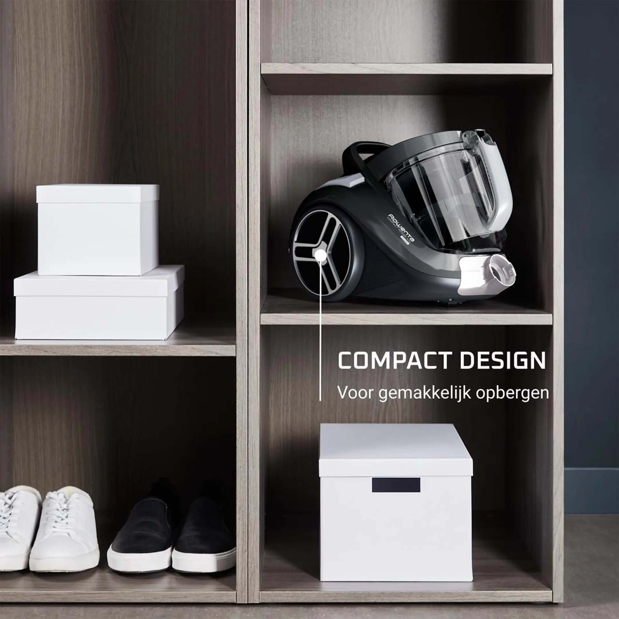 Rowenta Stofzuiger zonder zak Compact Power XXL Parquet RO4B36EA image