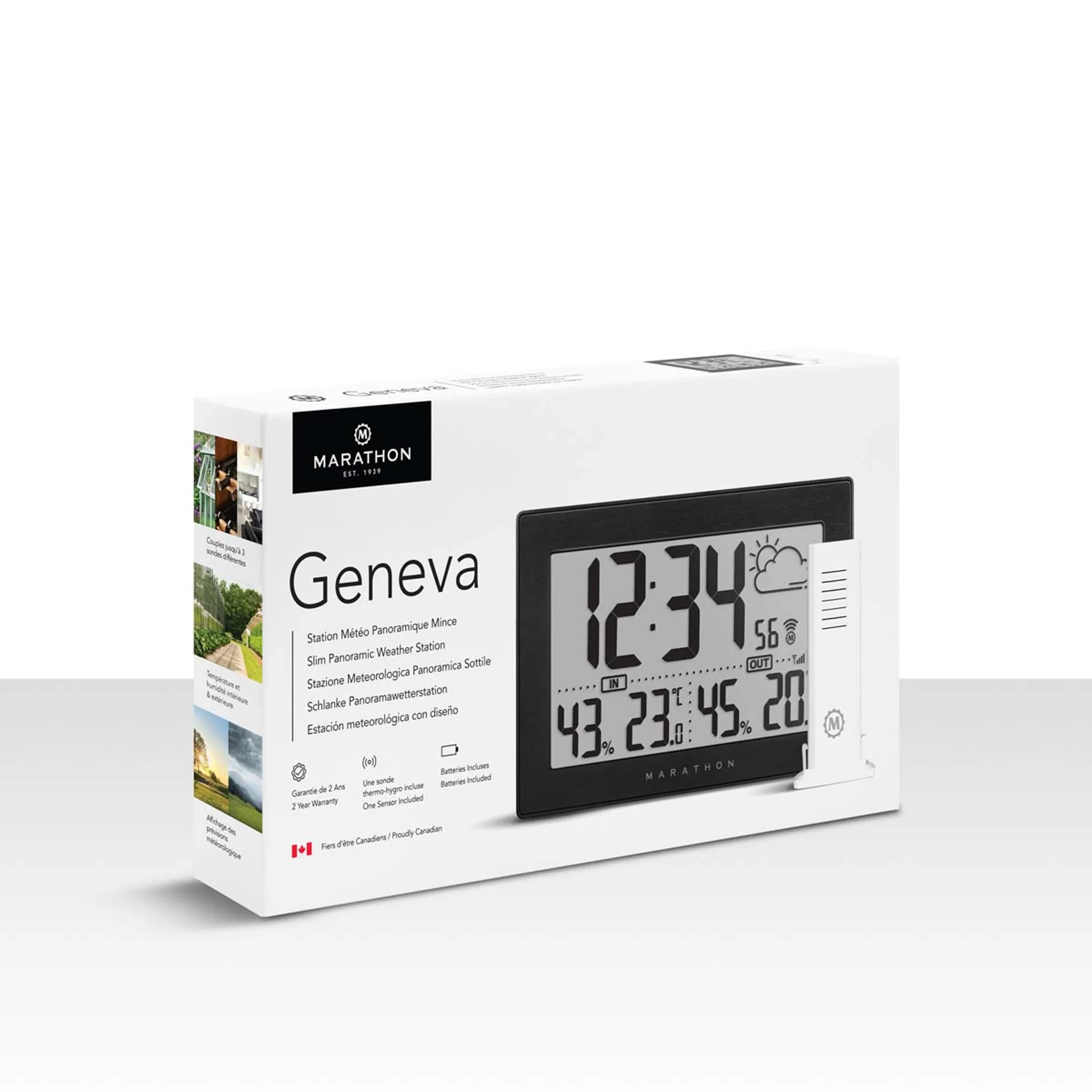 Marathon Panoramisch weerstation - 3 sensoren - Geneva image