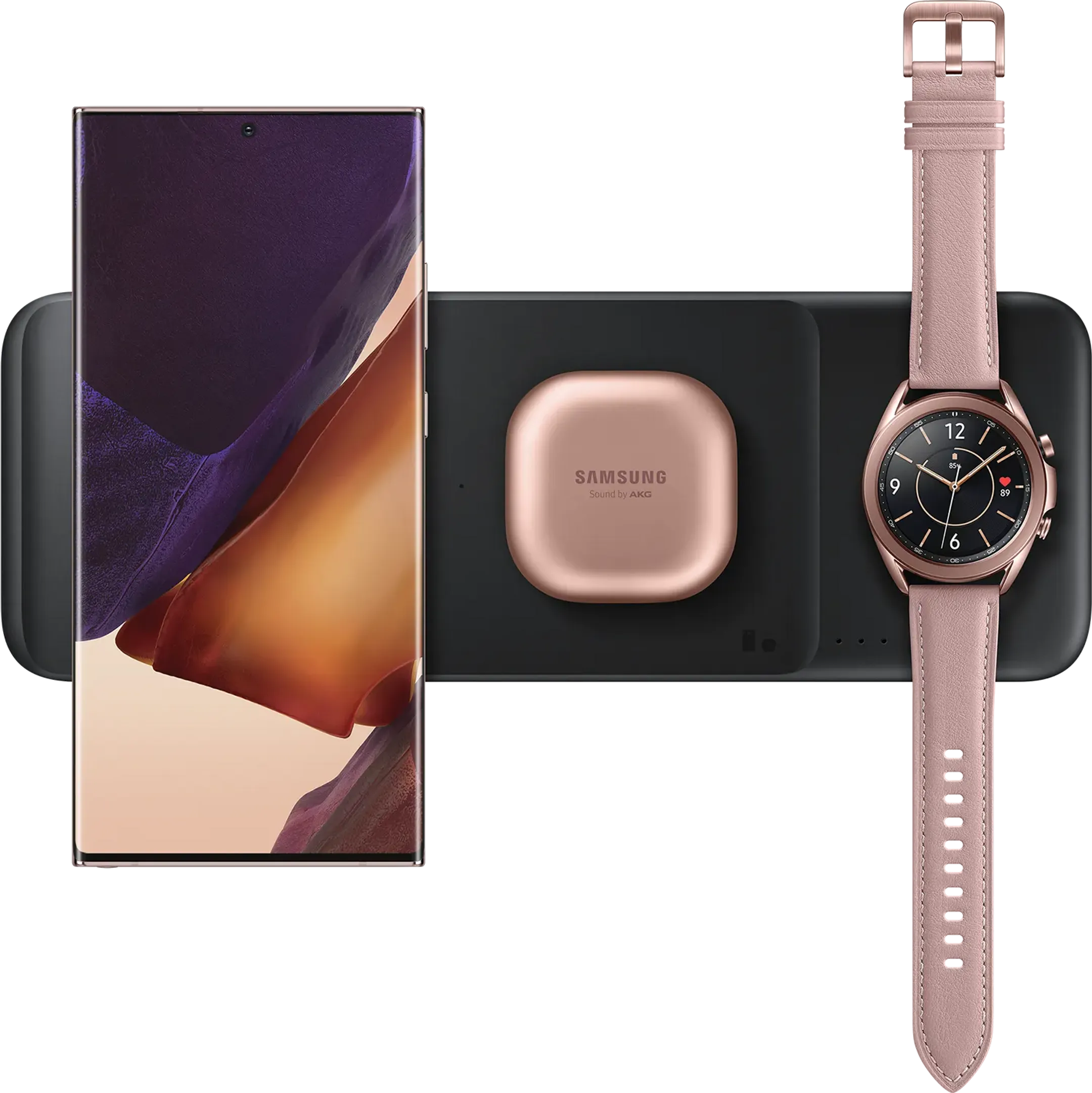 Samsung Pad de charge sans fil Trio - Black image