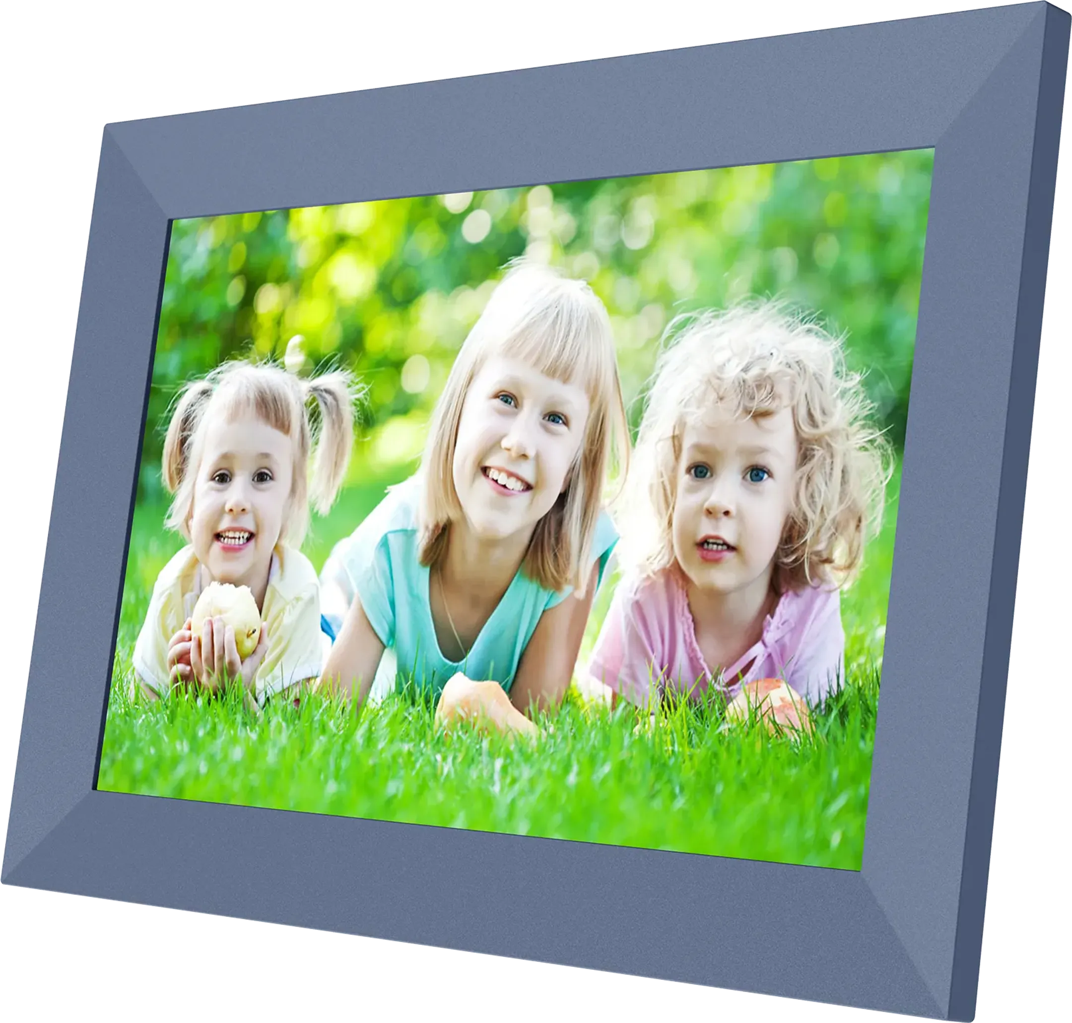 Cadre photo Frameo 10,1" HD IPS écran tactile avec Wi-Fi - Gris - PFF-1026G