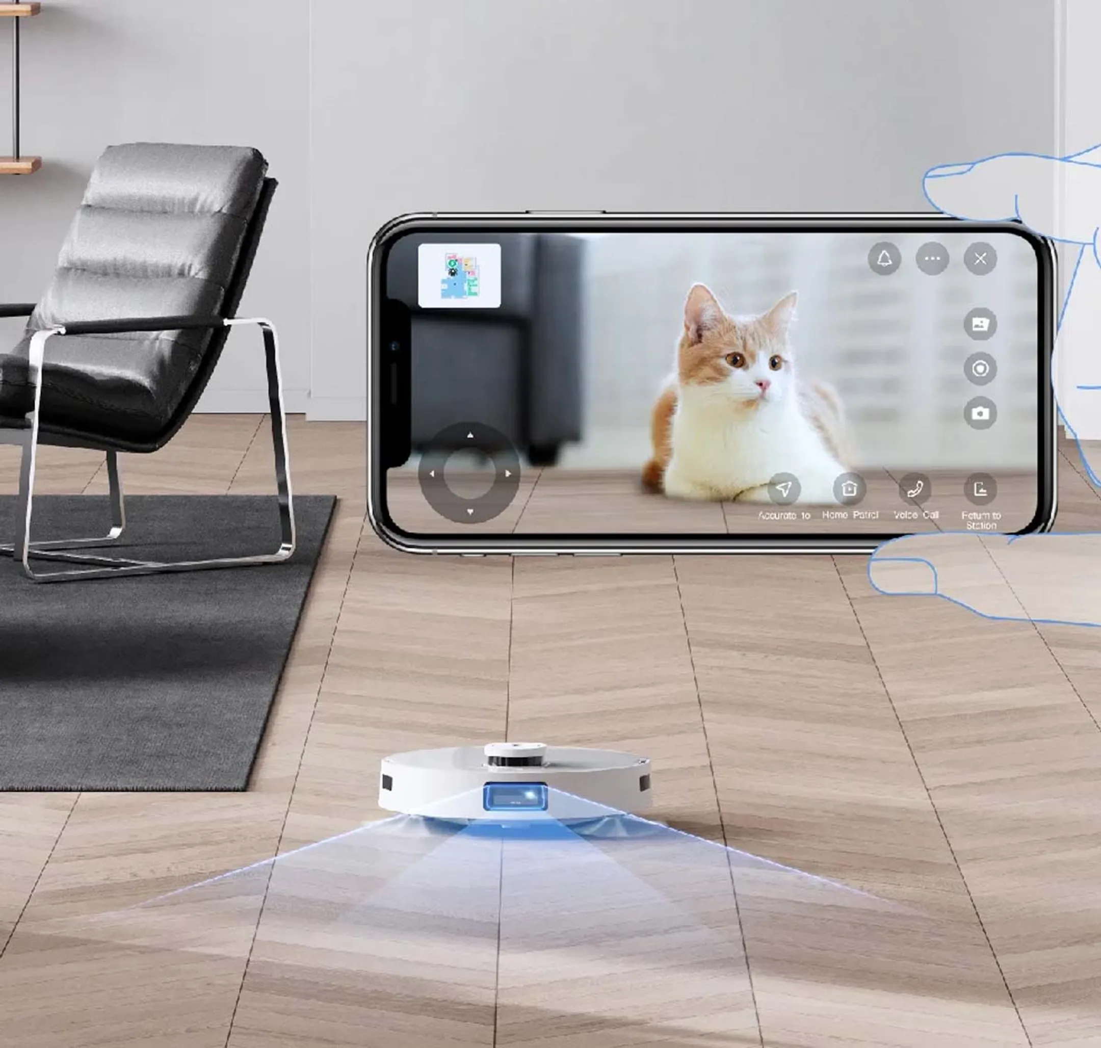Ecovacs Robotstofzuiger DEEBOT-T10 image