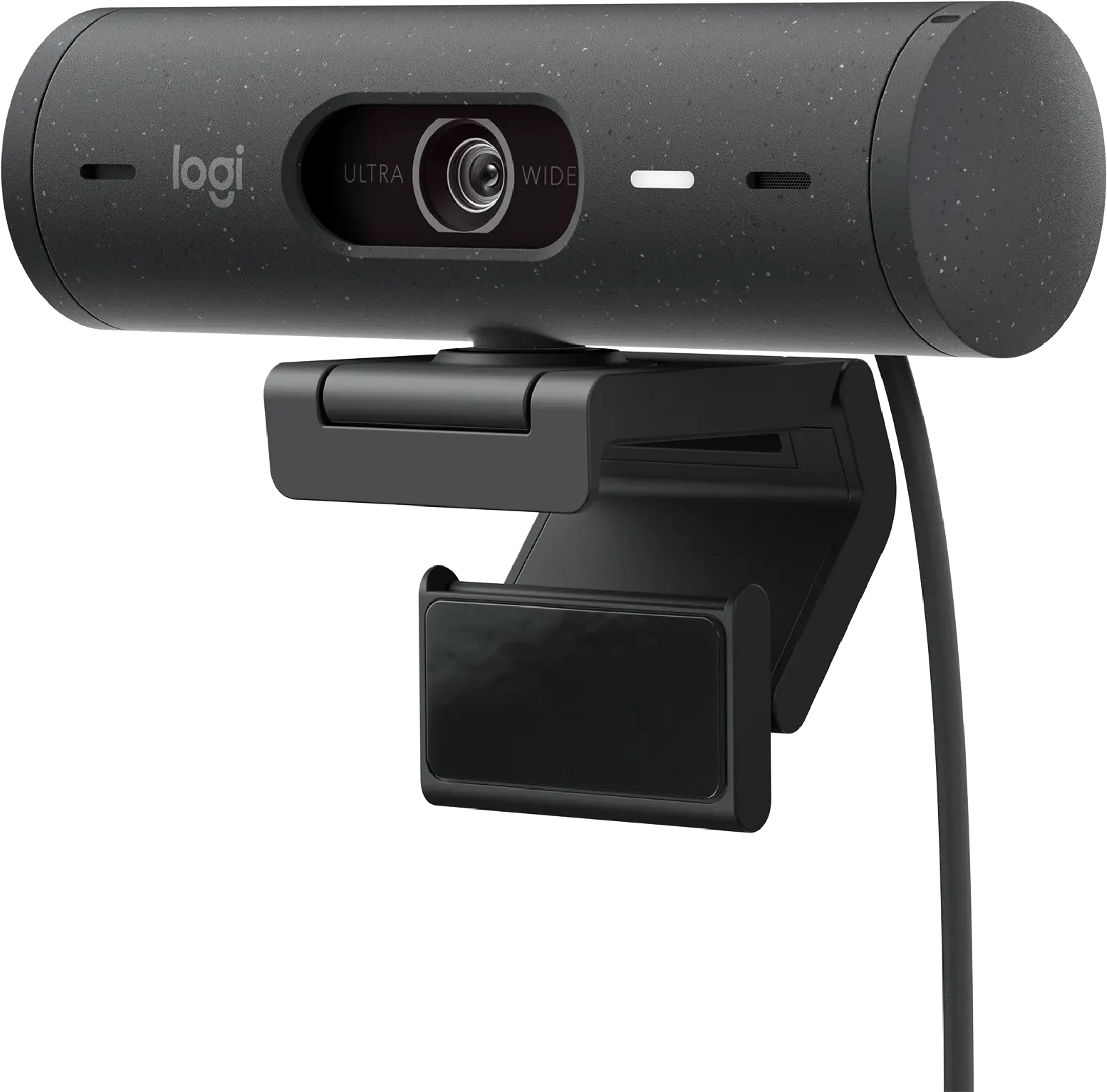 Webcam Full HD Brio 500 avec cadrage automatique et correction luminosité - Graphite