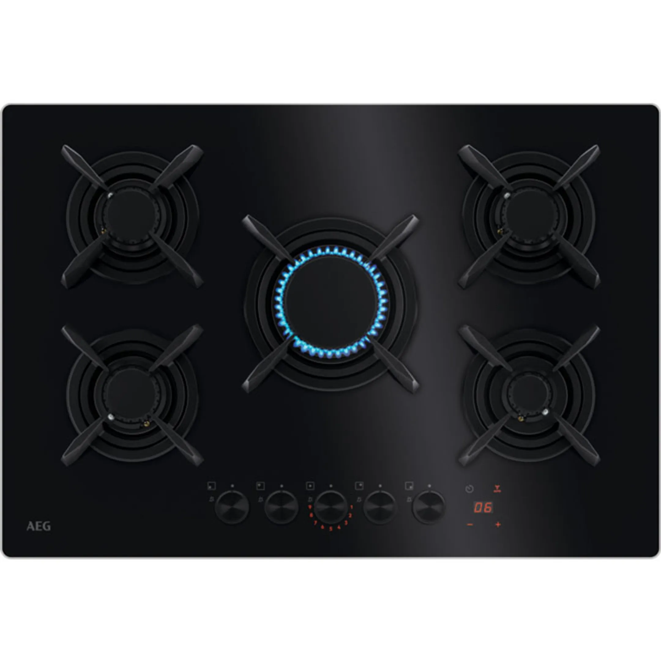 Gaskookplaat HKB75453NB Hob2Hood