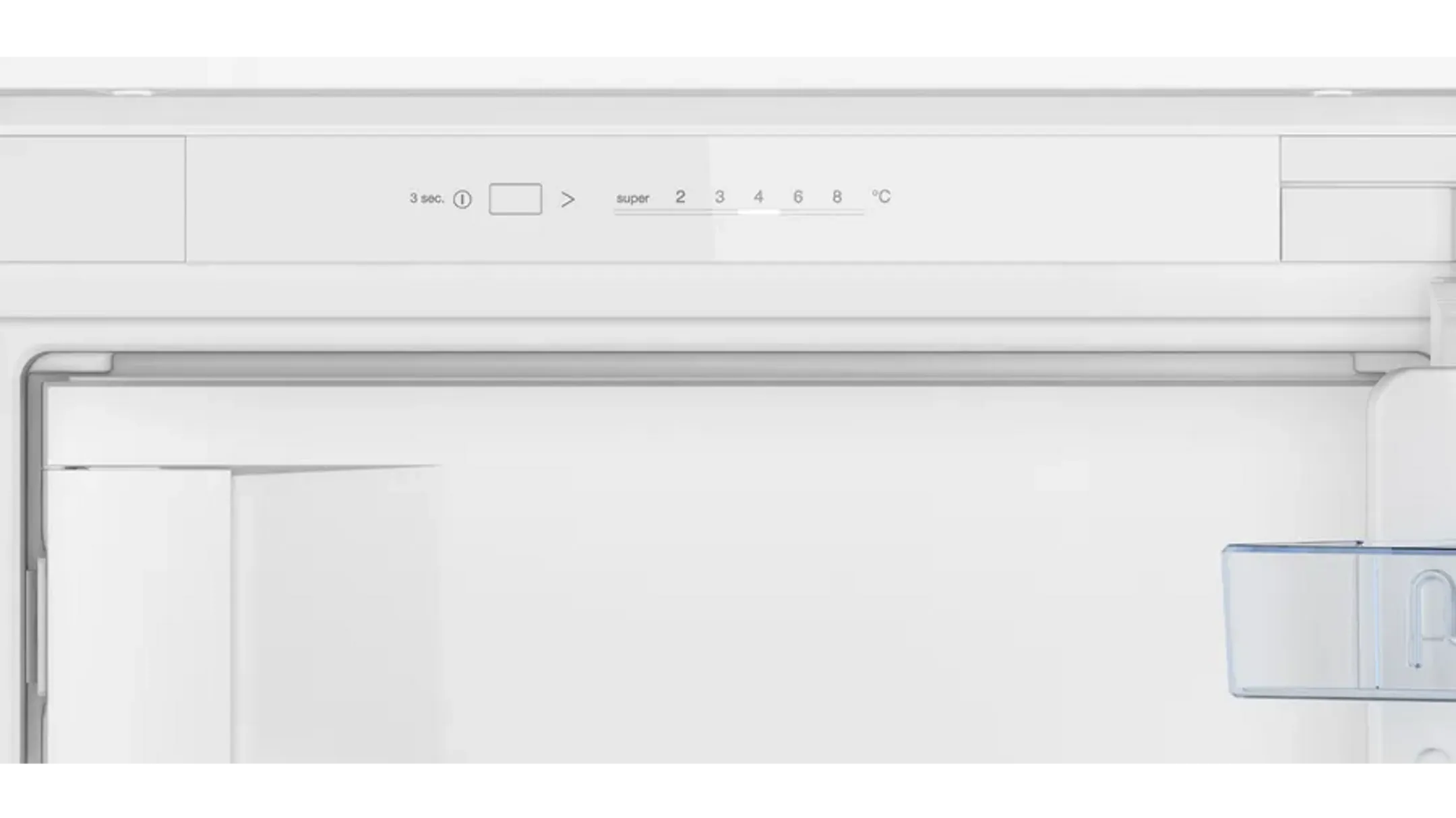 Bosch Inbouw koelkast met diepvries KIL425SE0 Serie 2 SuperCooling 122 cm image