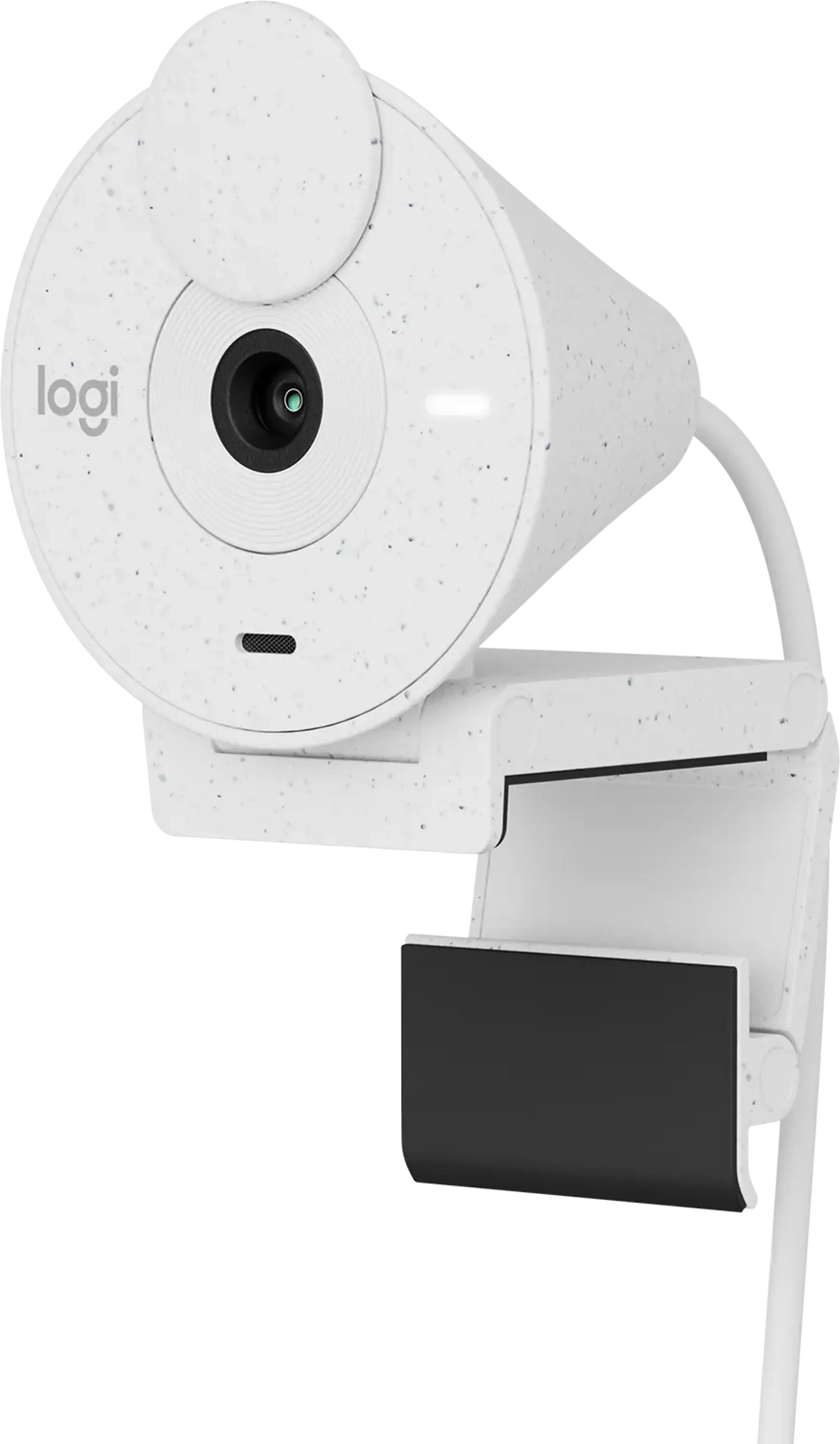 Logitech Webcam Full HD Brio 300 avec correction luminosité - Blanc image