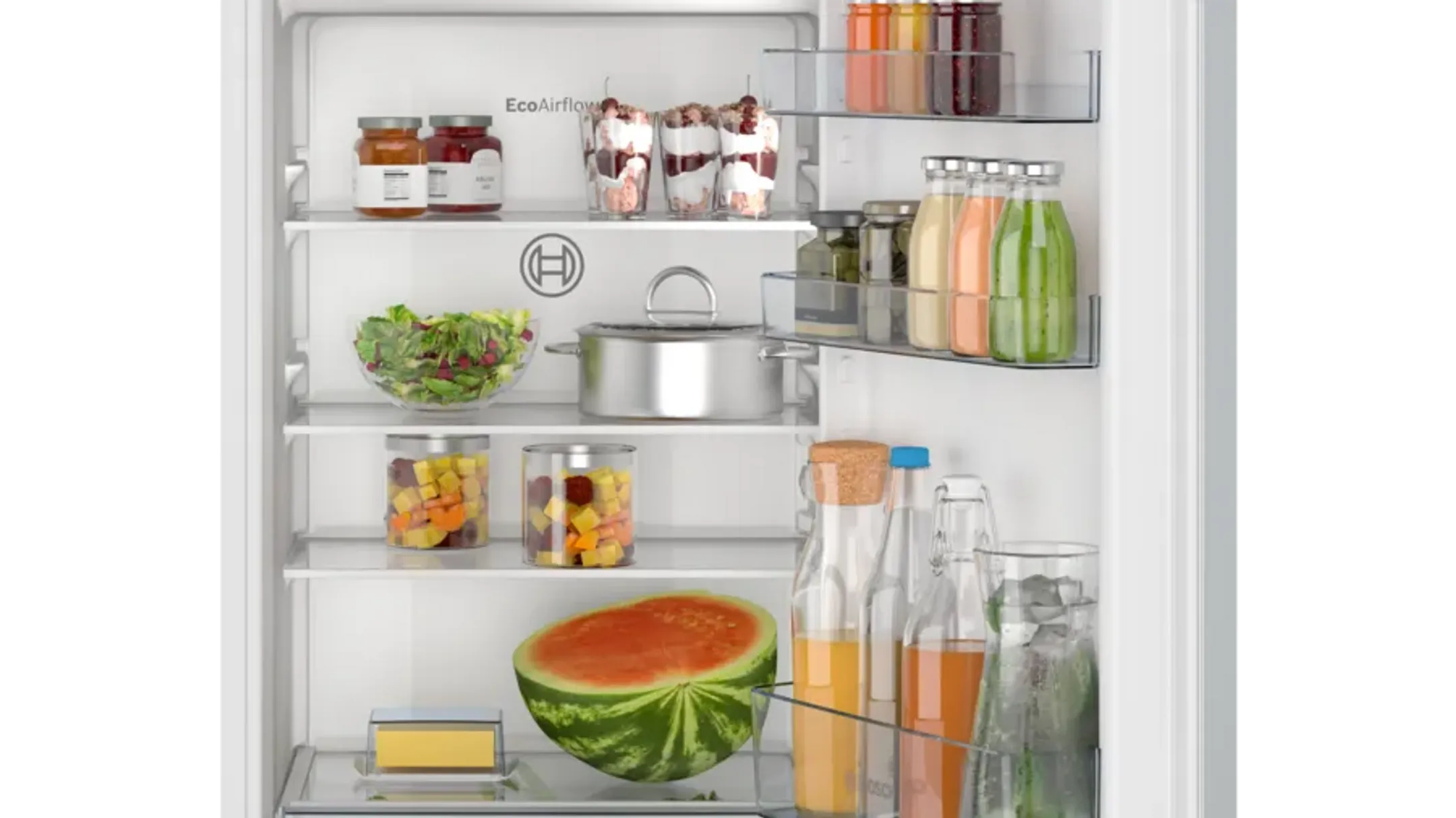 Bosch Inbouw koelkast met diepvries KIL425SE0 Serie 2 SuperCooling 122 cm image