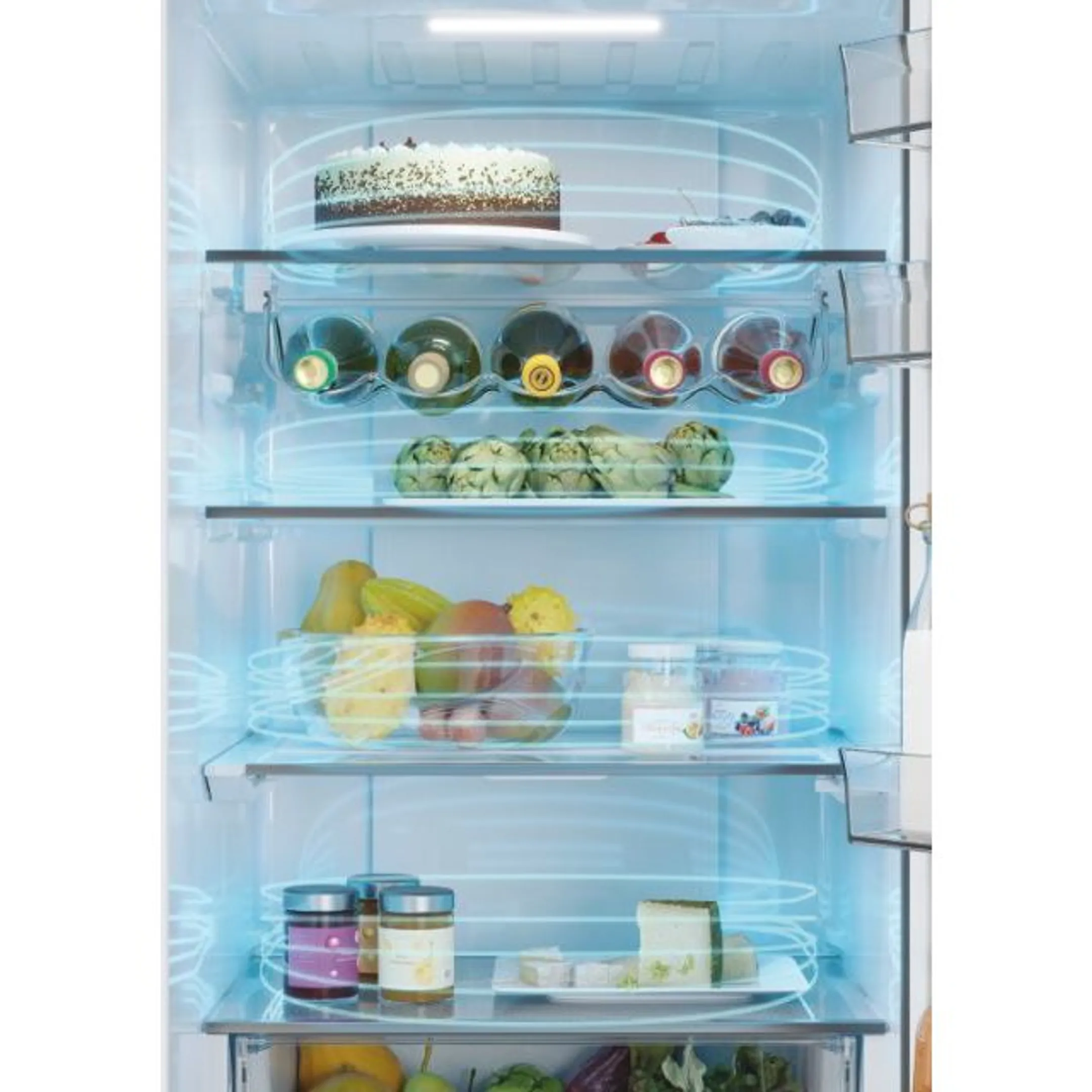 Haier Combi frigo congélateur HTW5620CNMP Fresher Techs image