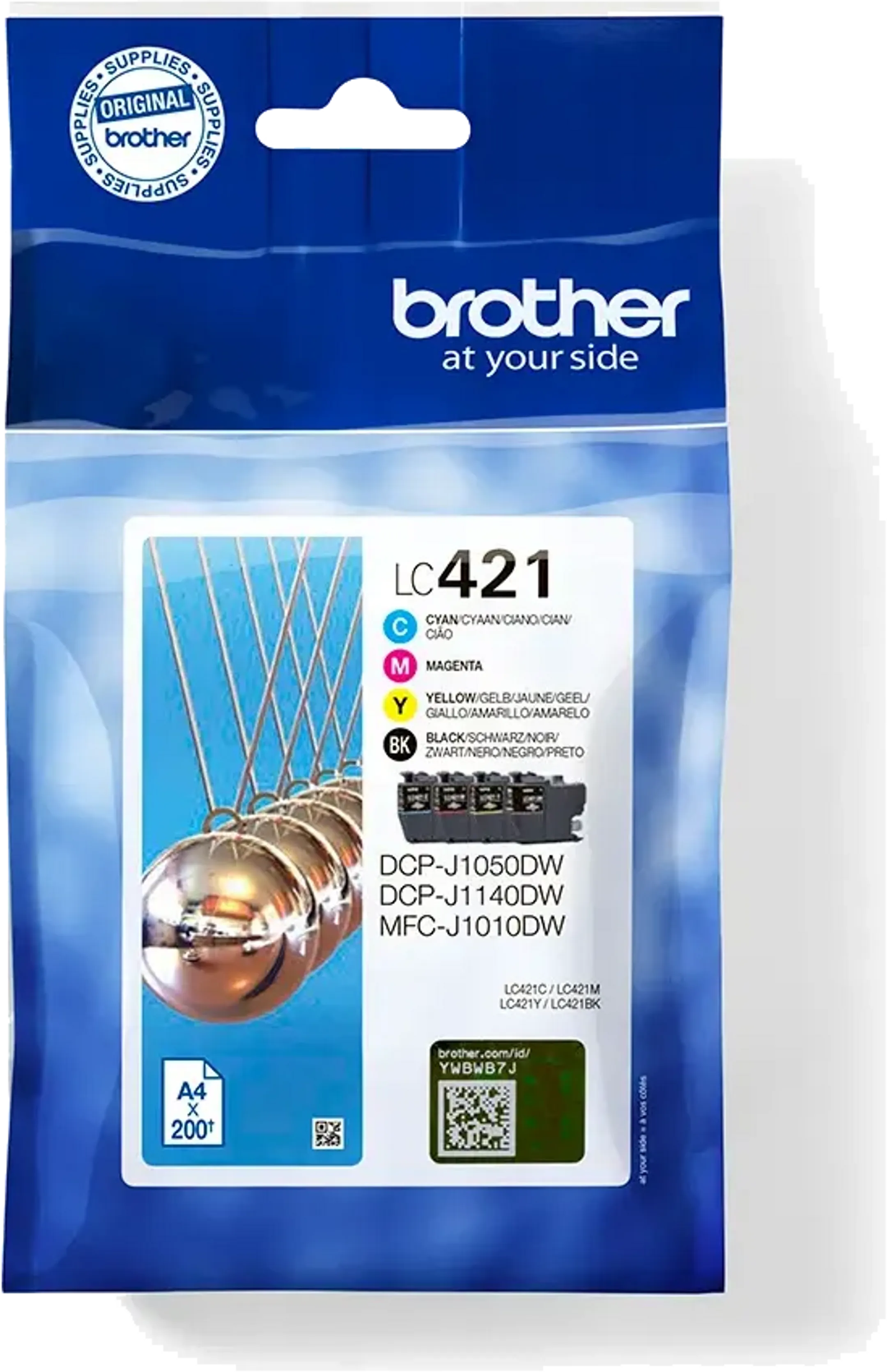 4-kleuren LC-421VAL Value Pack
