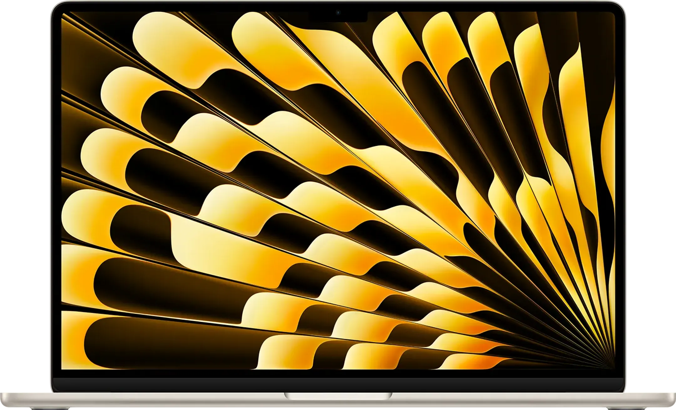 MacBook Air (2023) 15" puce M2 256 Go Starlight