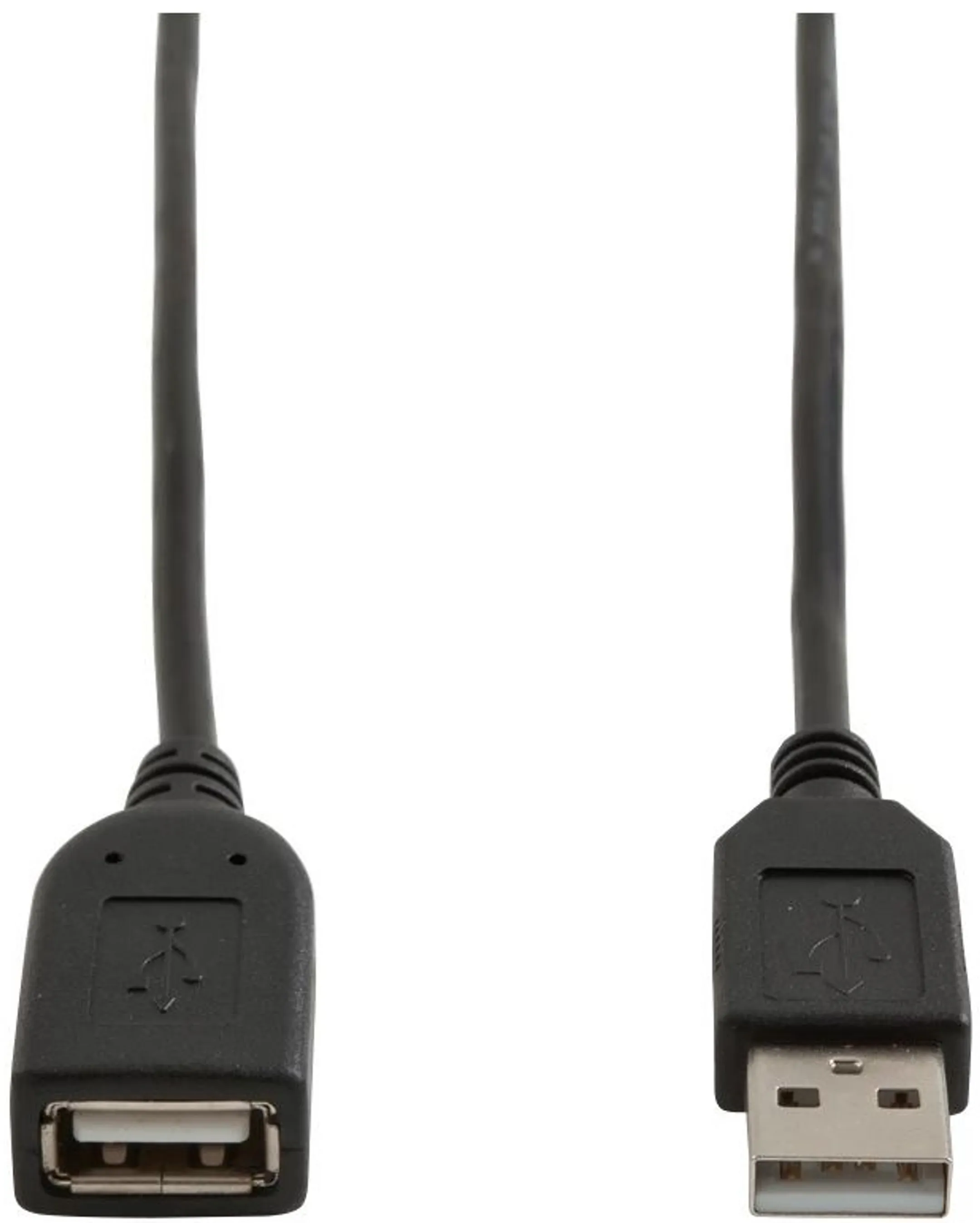 USB A mannelijk - USB A vrouwelijk - 1m80