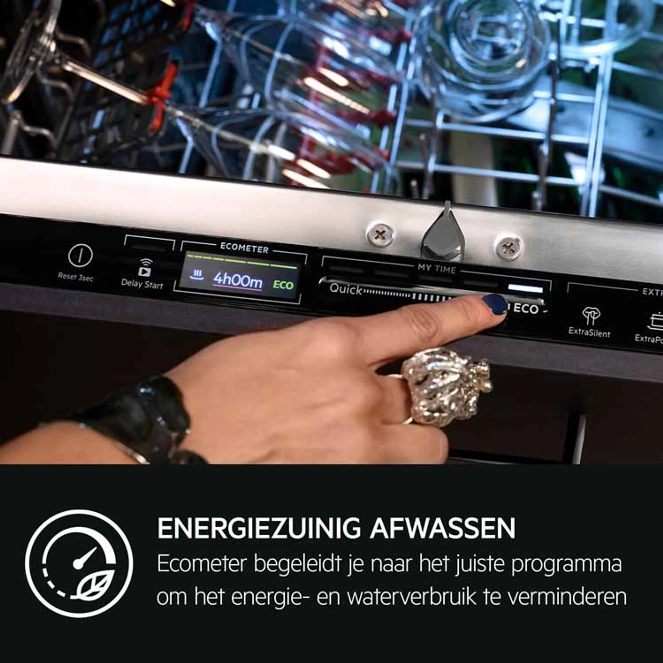 AEG Inbouw vaatwasser FSE76737P Glasscare image