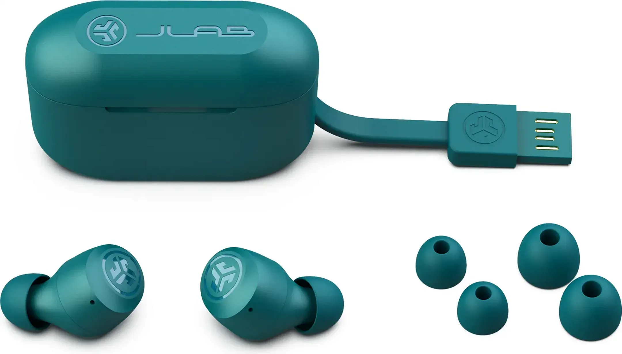 JLab Draadloze oortjes Go Air Pop True Wireless - Teal image
