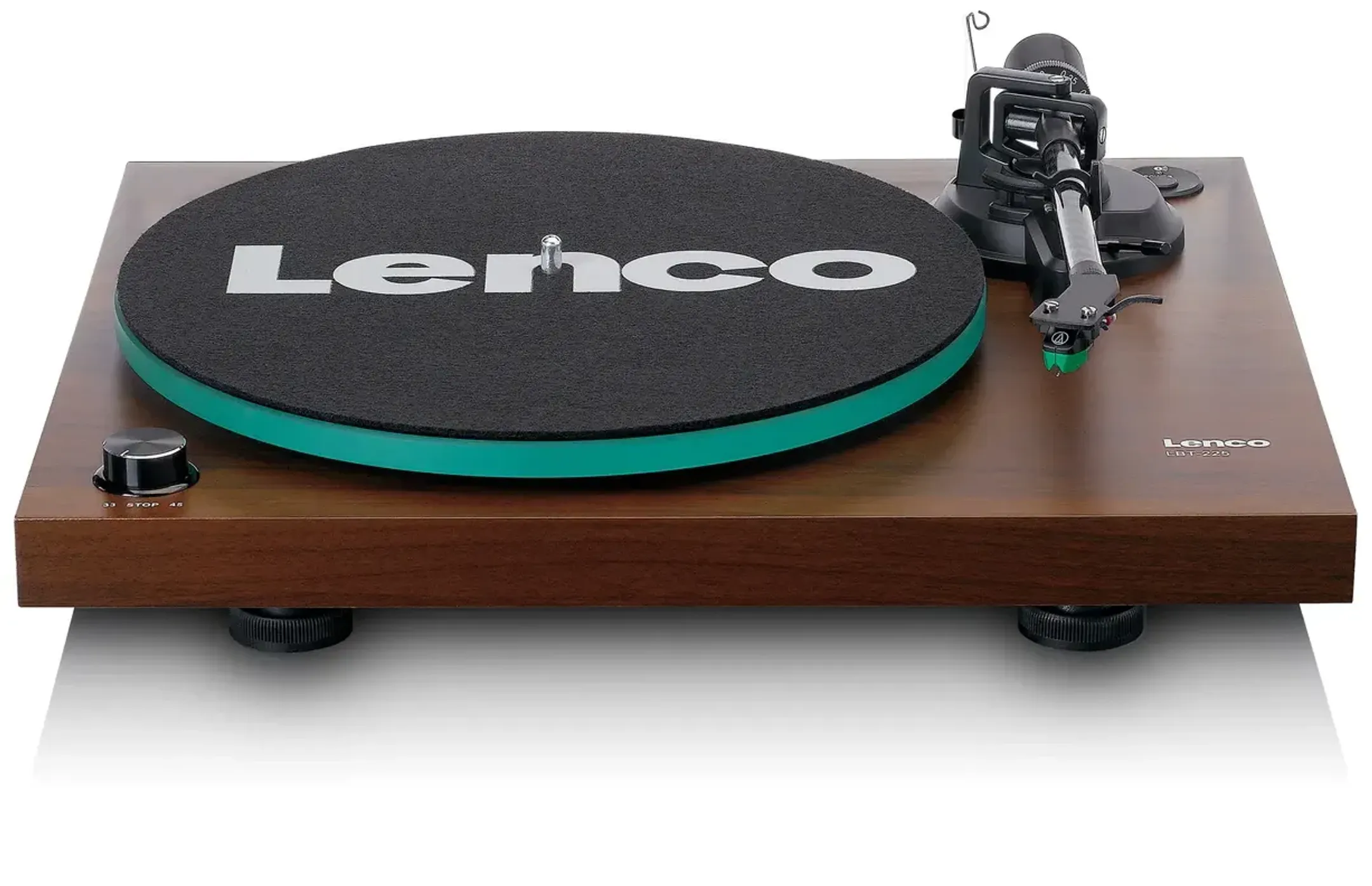 Lenco LBT-225WA platenspeler - Bruin image