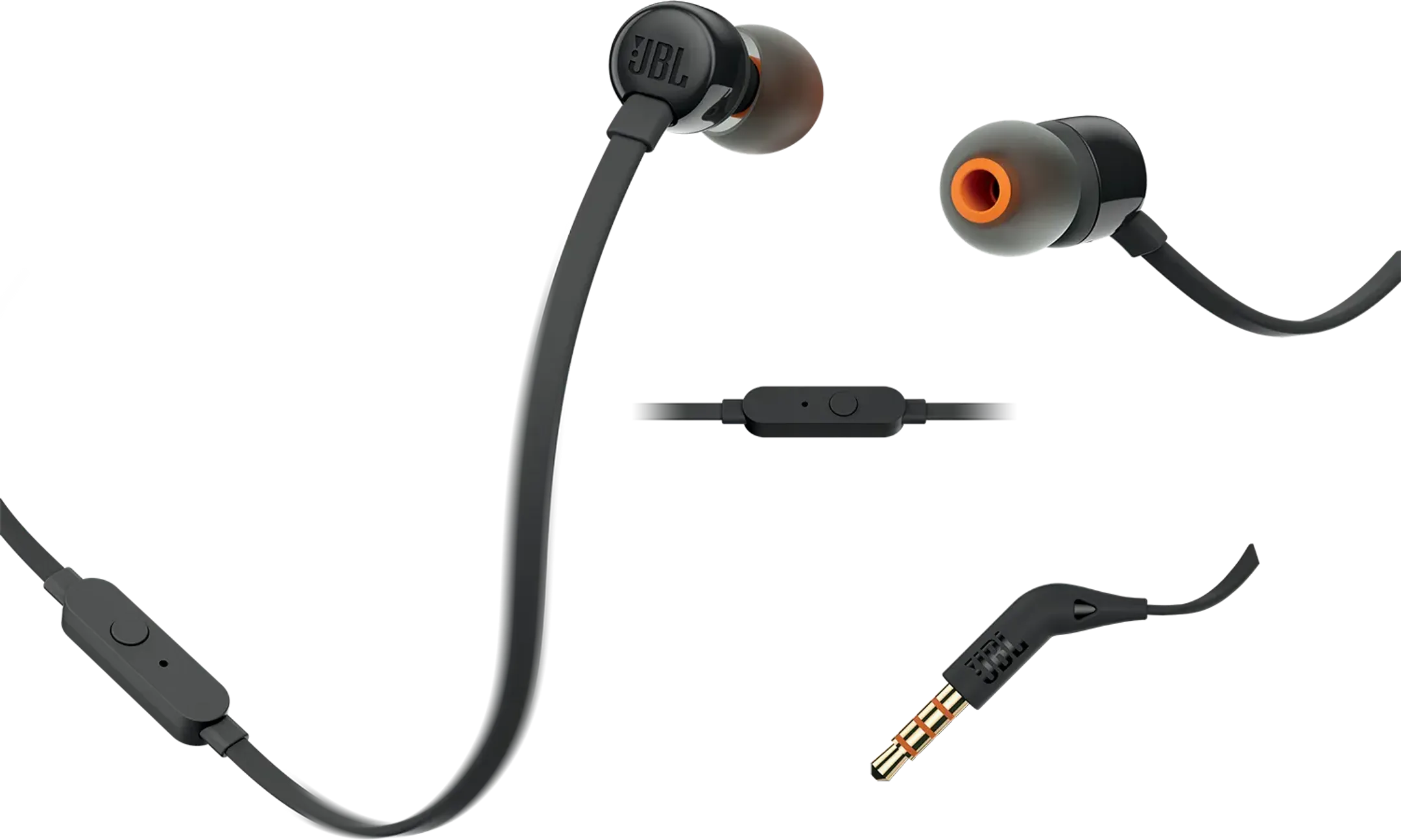 Tune 110 in-ear oortjes - Zwart